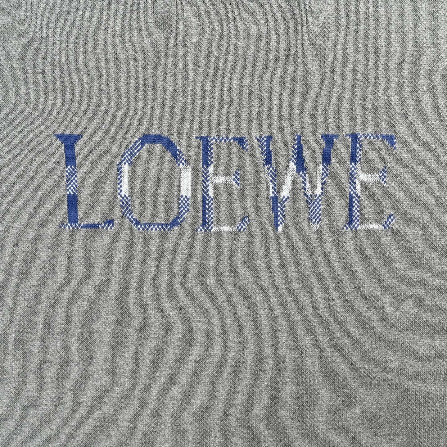 Loewe 罗意威 26ss 格纹拼接针织短袖 黑绿色 灰蓝色-Chinese UA Cheap High Quatity Brand Clothes Bags handbags Sneakers wholesale wholesaler seller from China Factory suppliers Fashion Clothing Shoes best Quality Beautiful Price Loewe 罗意威 26ss 格纹拼接针织短袖 黑绿色 灰蓝色