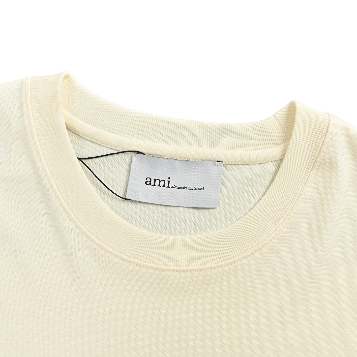 Ami Paris 字母印花箱型短袖