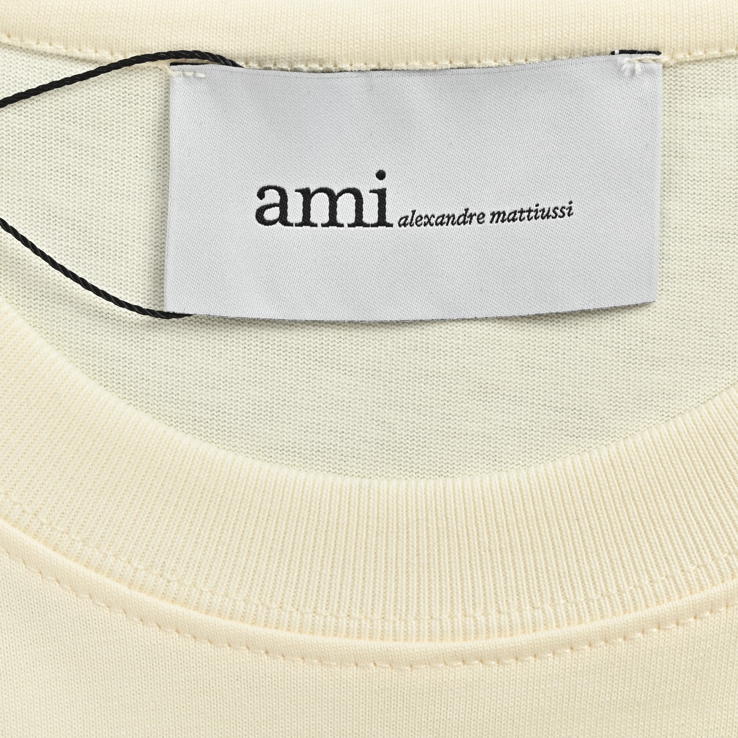 Ami Paris 字母印花箱型短袖