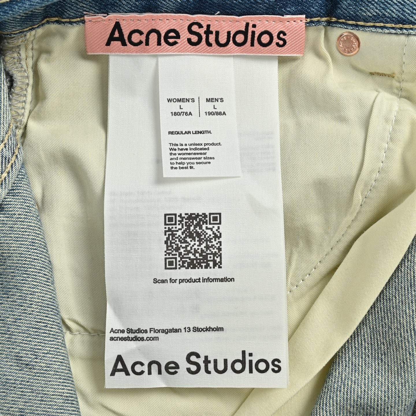 Acne Studios 喷墨水洗牛仔短裤-Chinese UA Cheap High Quatity Brand Clothes Bags handbags Sneakers wholesale wholesaler seller from China Factory suppliers Fashion Clothing Shoes best Quality Beautiful Price Acne Studios 喷墨水洗牛仔短裤