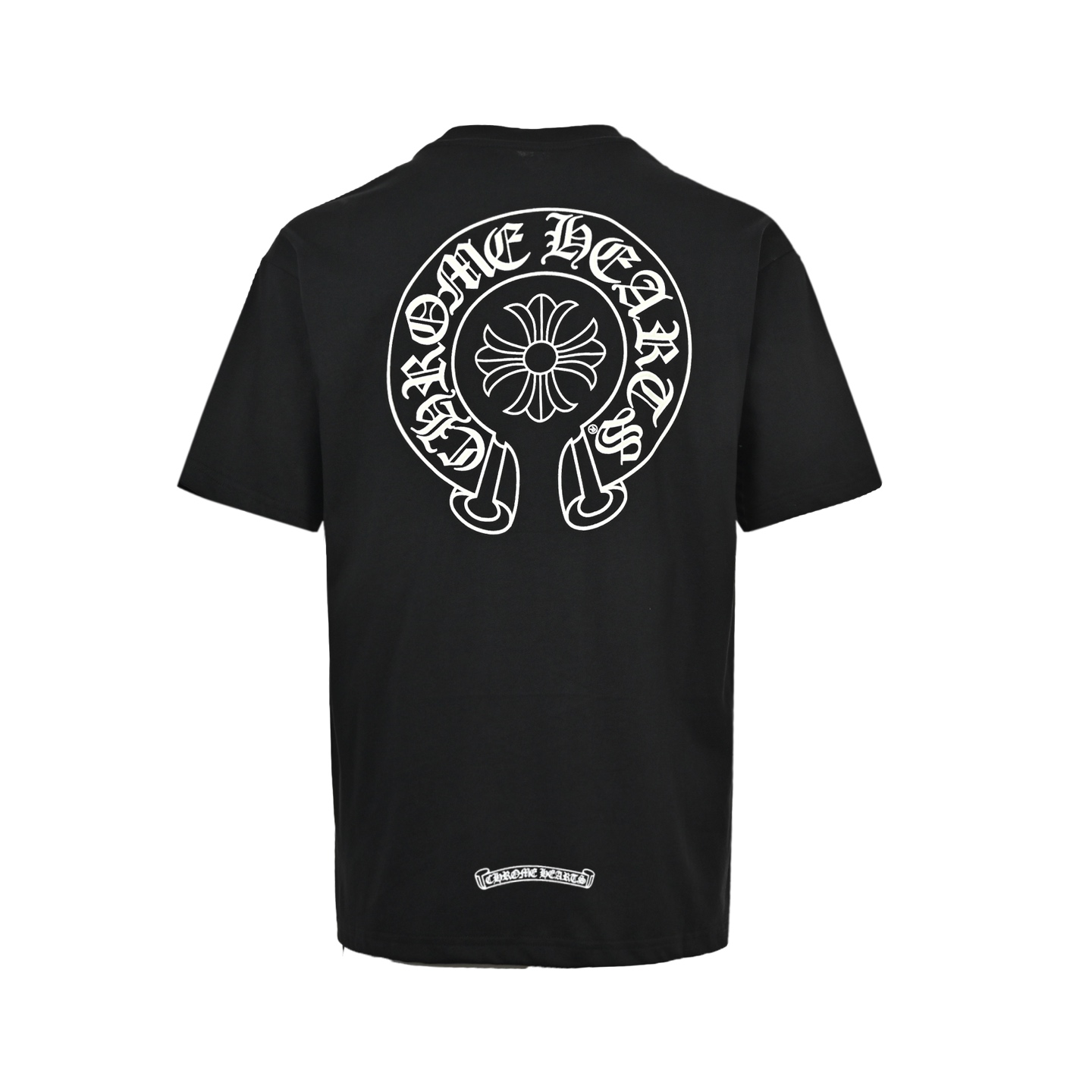 Chrome Hearts/克罗心 前后马蹄印花短袖-Top High Quatity Cheap Sneakers Fashion Clothing Clothes Bags handbags Shoes of all Brand wholesale With The best Quality And Beautiful Price from China Factory Chinese suppliers wholesaler seller Chrome Hearts/克罗心 前后马蹄印花短袖