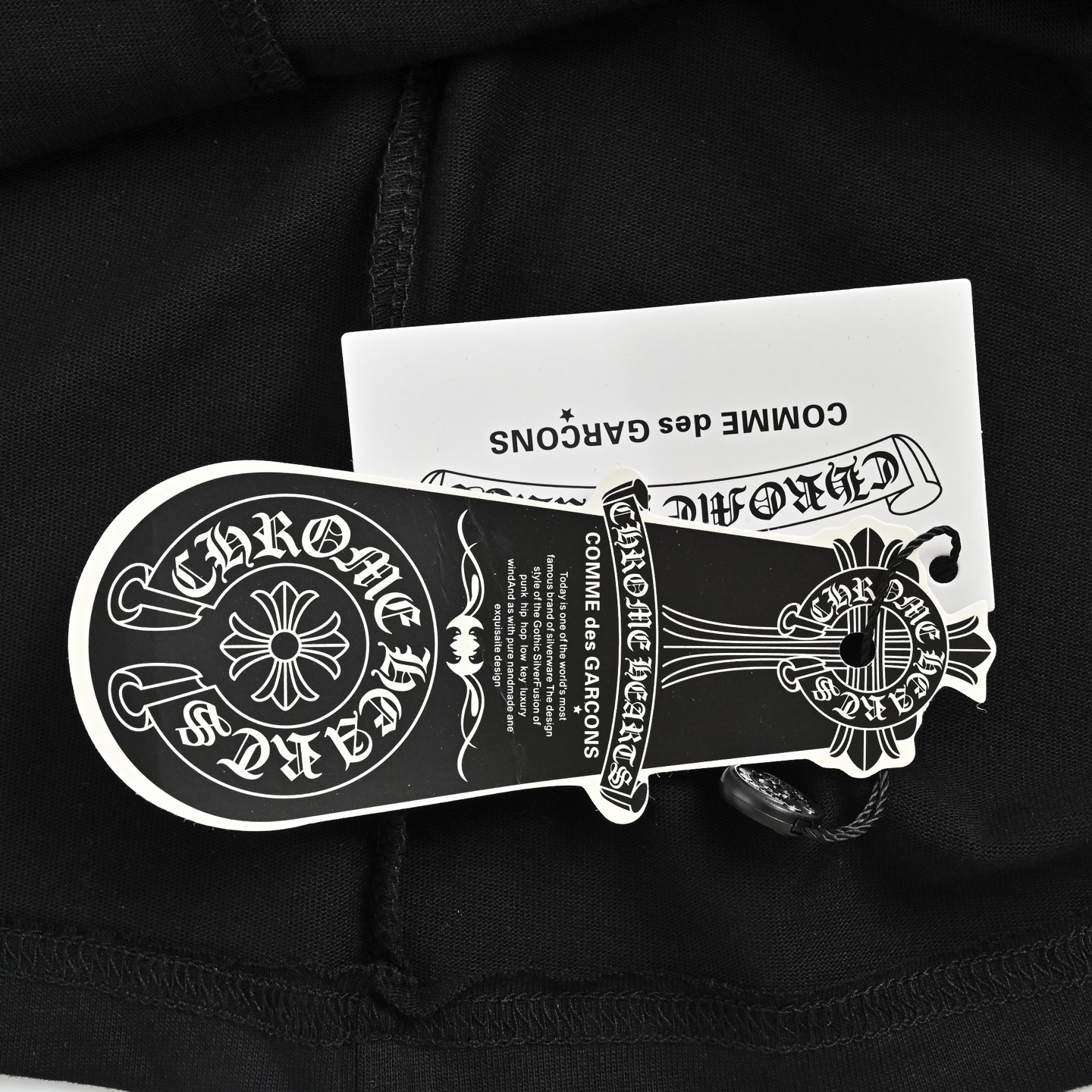 Chrome Hearts/克罗心 前后马蹄印花短袖-Top High Quatity Cheap Sneakers Fashion Clothing Clothes Bags handbags Shoes of all Brand wholesale With The best Quality And Beautiful Price from China Factory Chinese suppliers wholesaler seller Chrome Hearts/克罗心 前后马蹄印花短袖