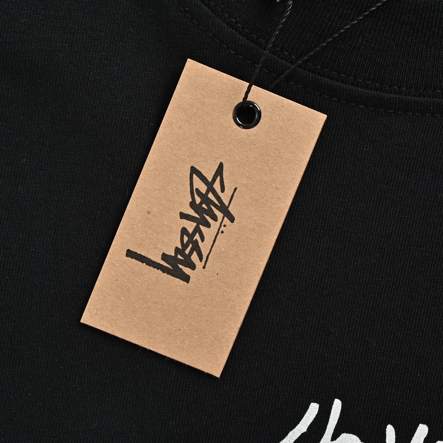 Stussy/斯图西 40周年经典巡游印花短袖 黑色