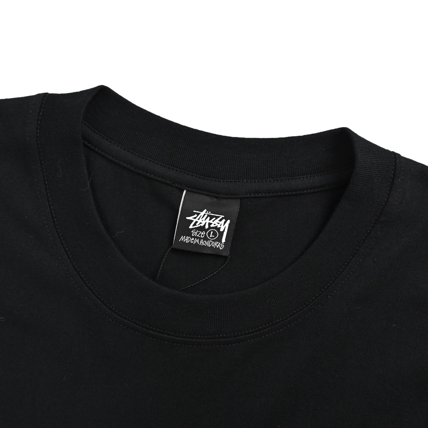 Stussy/斯图西 40周年经典巡游印花短袖 黑色