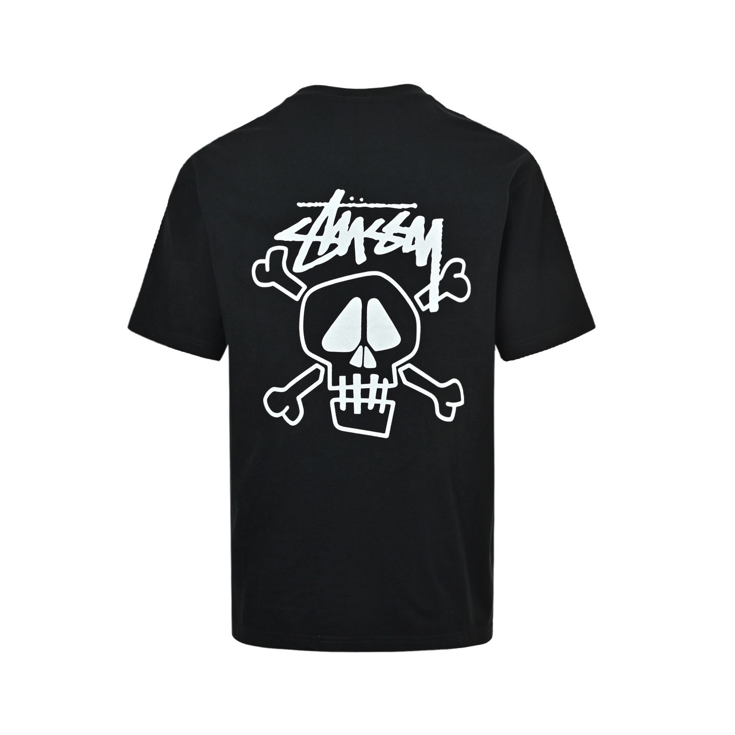 Stussy/斯图西 骷髅印花圆领短袖 黑色-Top High Quatity Cheap Sneakers Fashion Clothing Clothes Bags handbags Shoes of all Brand wholesale With The best Quality And Beautiful Price from China Factory Chinese suppliers wholesaler seller Stussy/斯图西 骷髅印花圆领短袖 黑色