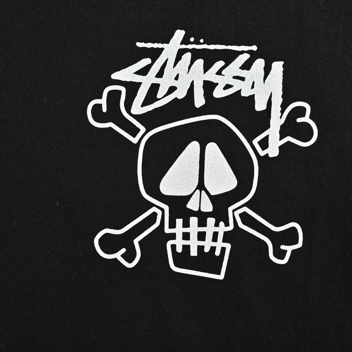 Stussy/斯图西 骷髅印花圆领短袖 黑色-Top High Quatity Cheap Sneakers Fashion Clothing Clothes Bags handbags Shoes of all Brand wholesale With The best Quality And Beautiful Price from China Factory Chinese suppliers wholesaler seller Stussy/斯图西 骷髅印花圆领短袖 黑色