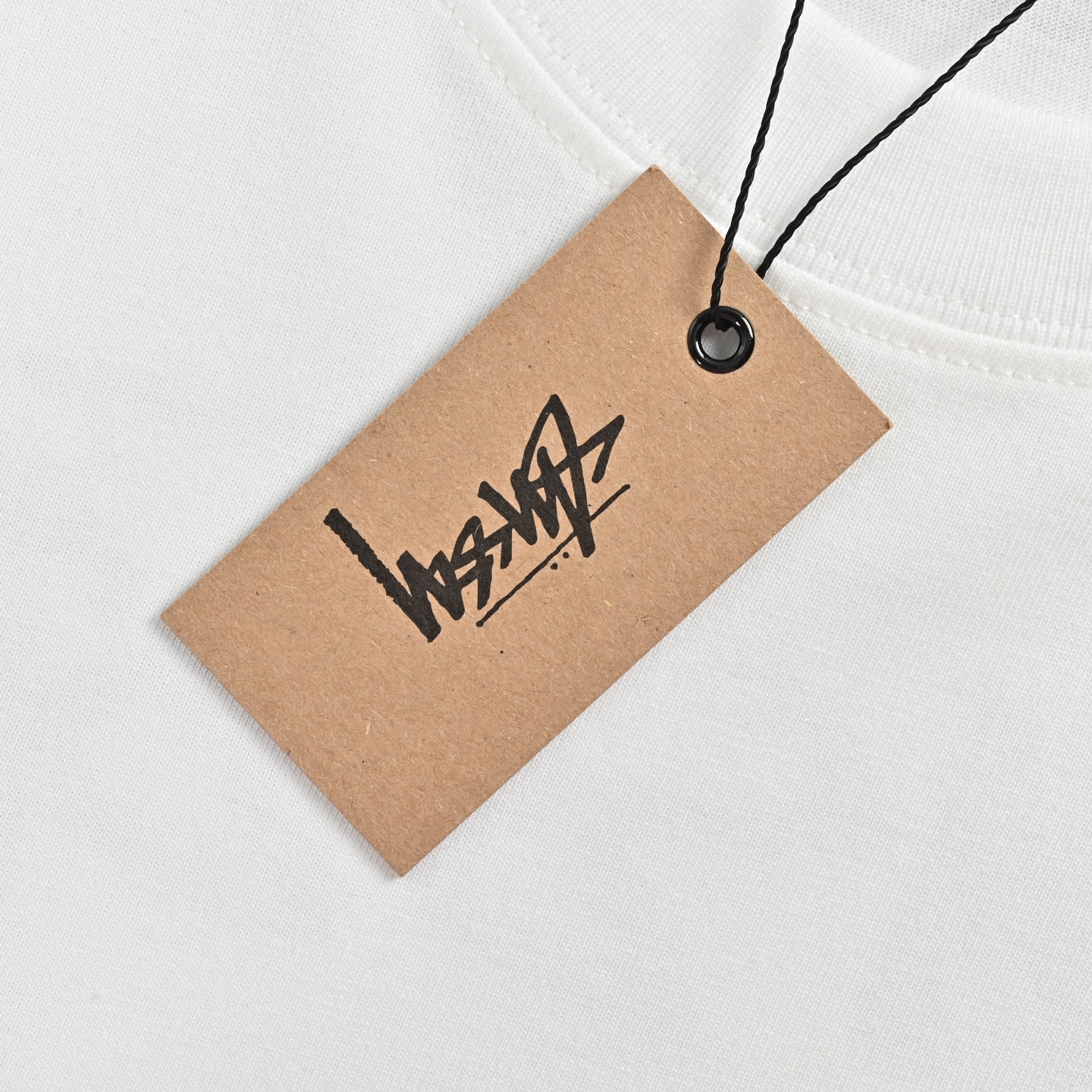 Stussy/斯图西 复古雕塑印花短袖 白色