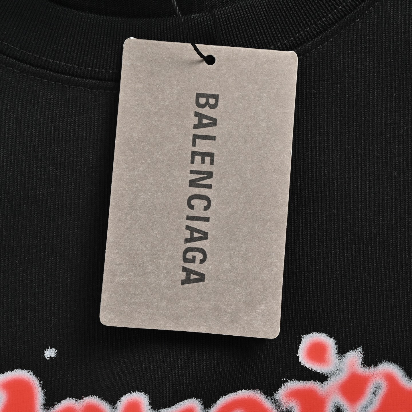 Balenciaga/巴黎世家 模糊字母可乐印花短袖-Top High Quatity Cheap Sneakers Fashion Clothing Clothes Bags handbags Shoes of all Brand wholesale With The best Quality And Beautiful Price from China Factory Chinese suppliers wholesaler seller Balenciaga/巴黎世家 模糊字母可乐印花短袖
