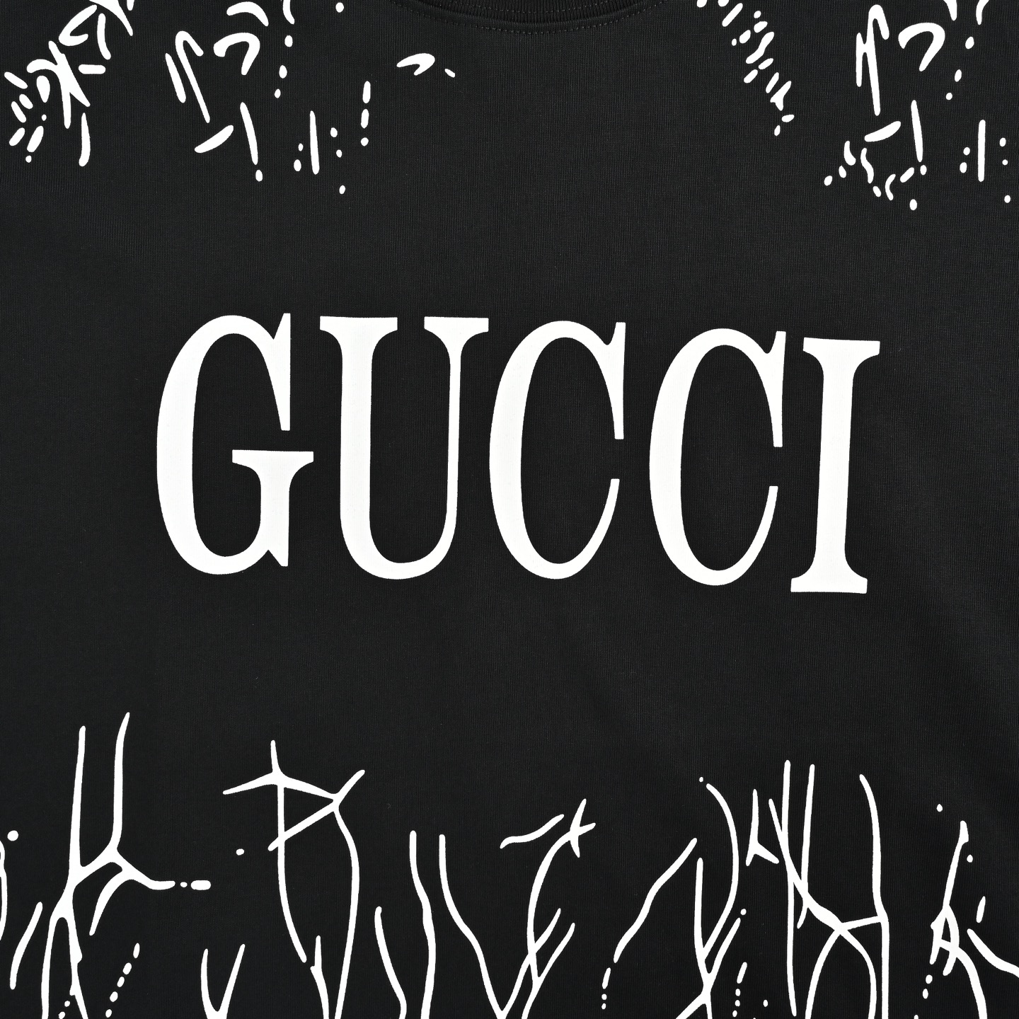 Gucci/古驰 满幅数码印花枝丫短袖 黑色-Top High Quatity Cheap Sneakers Fashion Clothing Clothes Bags handbags Shoes of all Brand wholesale With The best Quality And Beautiful Price from China Factory Chinese suppliers wholesaler seller Gucci/古驰 满幅数码印花枝丫短袖 黑色