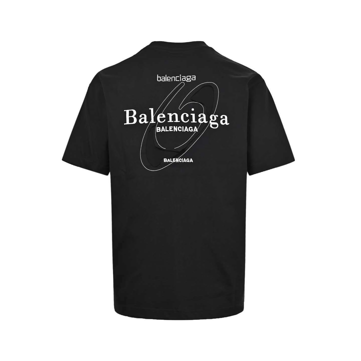 Balenciaga/巴黎世家 烧花破坏贴布刺绣短袖-Top High Quatity Cheap Sneakers Fashion Clothing Clothes Bags handbags Shoes of all Brand wholesale With The best Quality And Beautiful Price from China Factory Chinese suppliers wholesaler seller Balenciaga/巴黎世家 烧花破坏贴布刺绣短袖