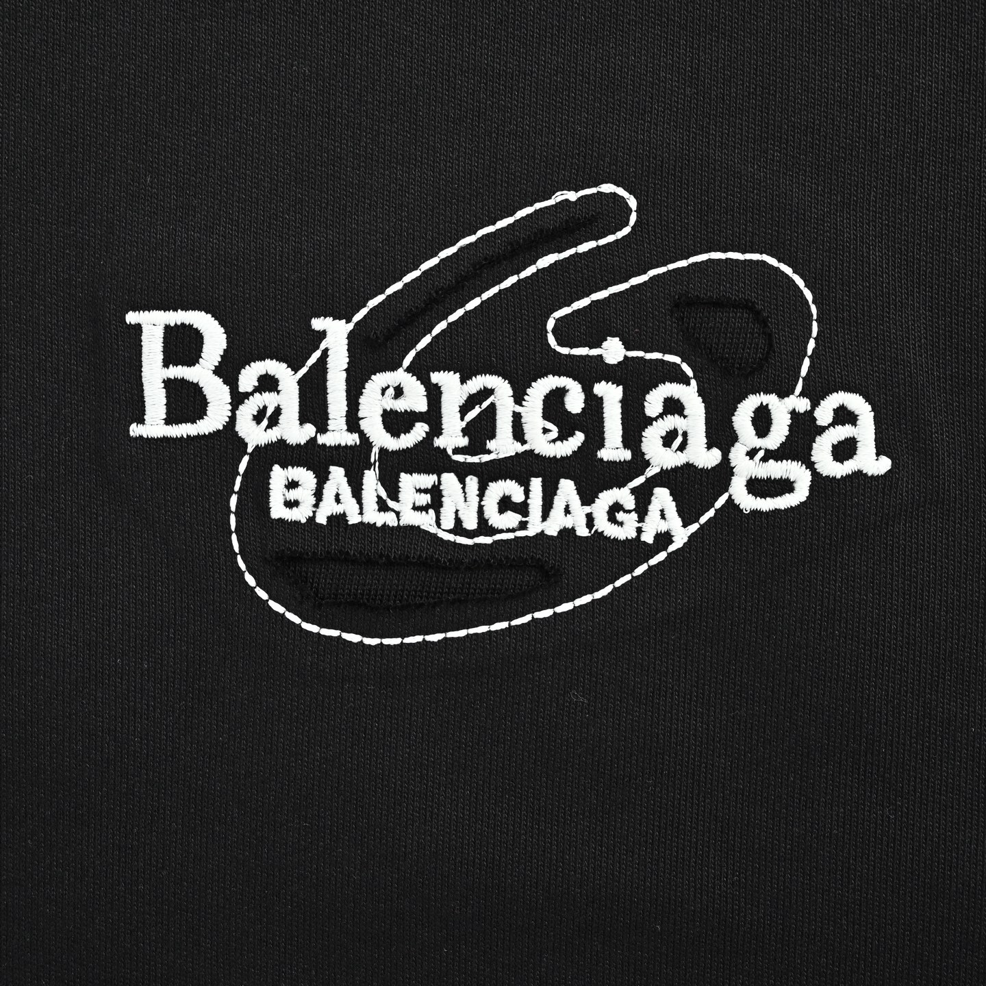Balenciaga/巴黎世家 烧花破坏贴布刺绣短袖-Top High Quatity Cheap Sneakers Fashion Clothing Clothes Bags handbags Shoes of all Brand wholesale With The best Quality And Beautiful Price from China Factory Chinese suppliers wholesaler seller Balenciaga/巴黎世家 烧花破坏贴布刺绣短袖