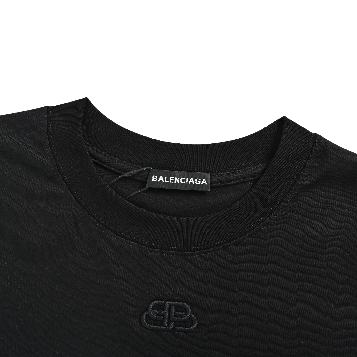 Balenciaga/巴黎世家 锁扣字母刺绣logo短袖-Top High Quatity Cheap Sneakers Fashion Clothing Clothes Bags handbags Shoes of all Brand wholesale With The best Quality And Beautiful Price from China Factory Chinese suppliers wholesaler seller Balenciaga/巴黎世家 锁扣字母刺绣logo短袖