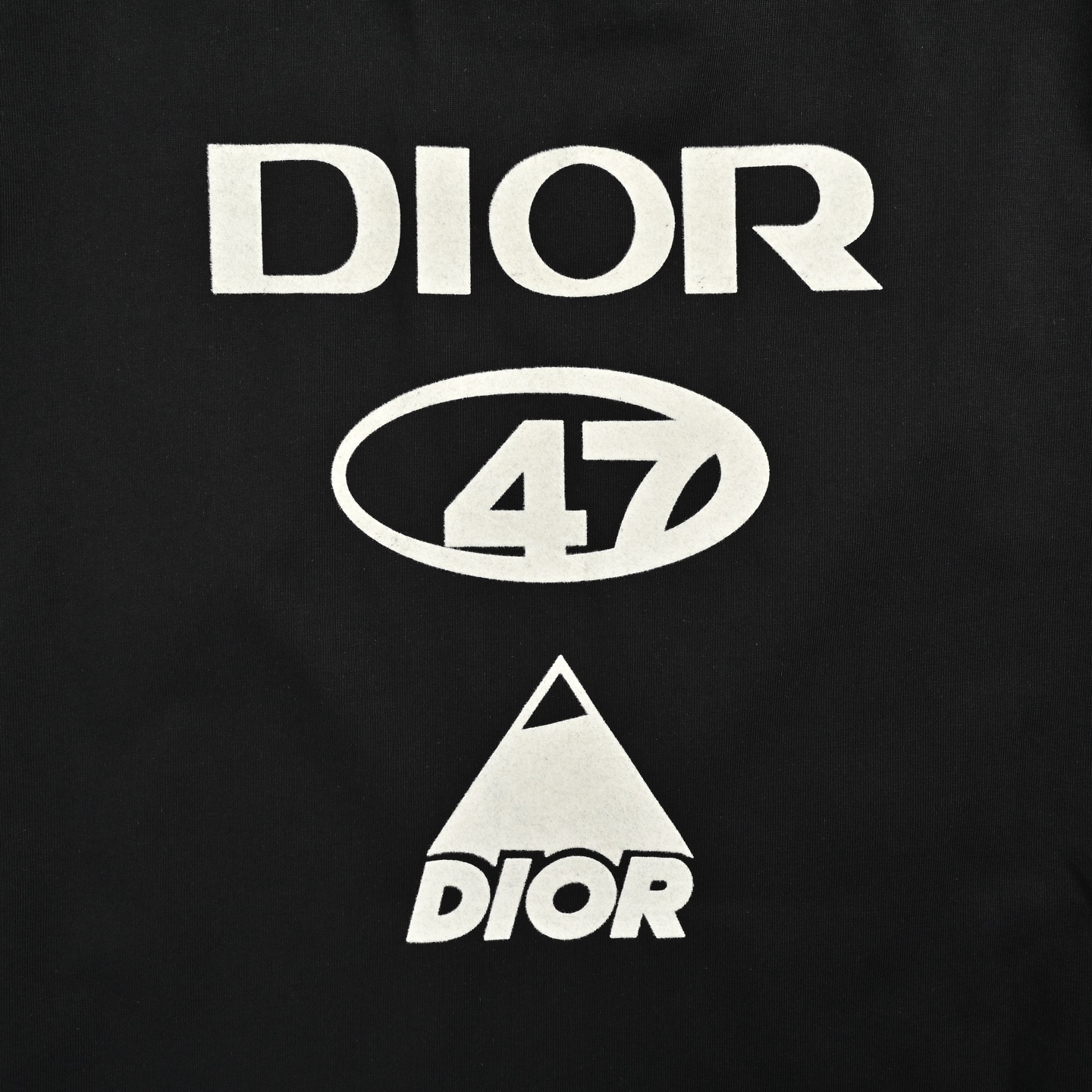 Dior/迪奥 26ss 植绒字母logo印花短袖-Chinese UA Cheap High Quatity Brand Clothes Bags handbags Sneakers wholesale wholesaler seller from China Factory suppliers Fashion Clothing Shoes best Quality Beautiful Price Dior/迪奥 26ss 植绒字母logo印花短袖
