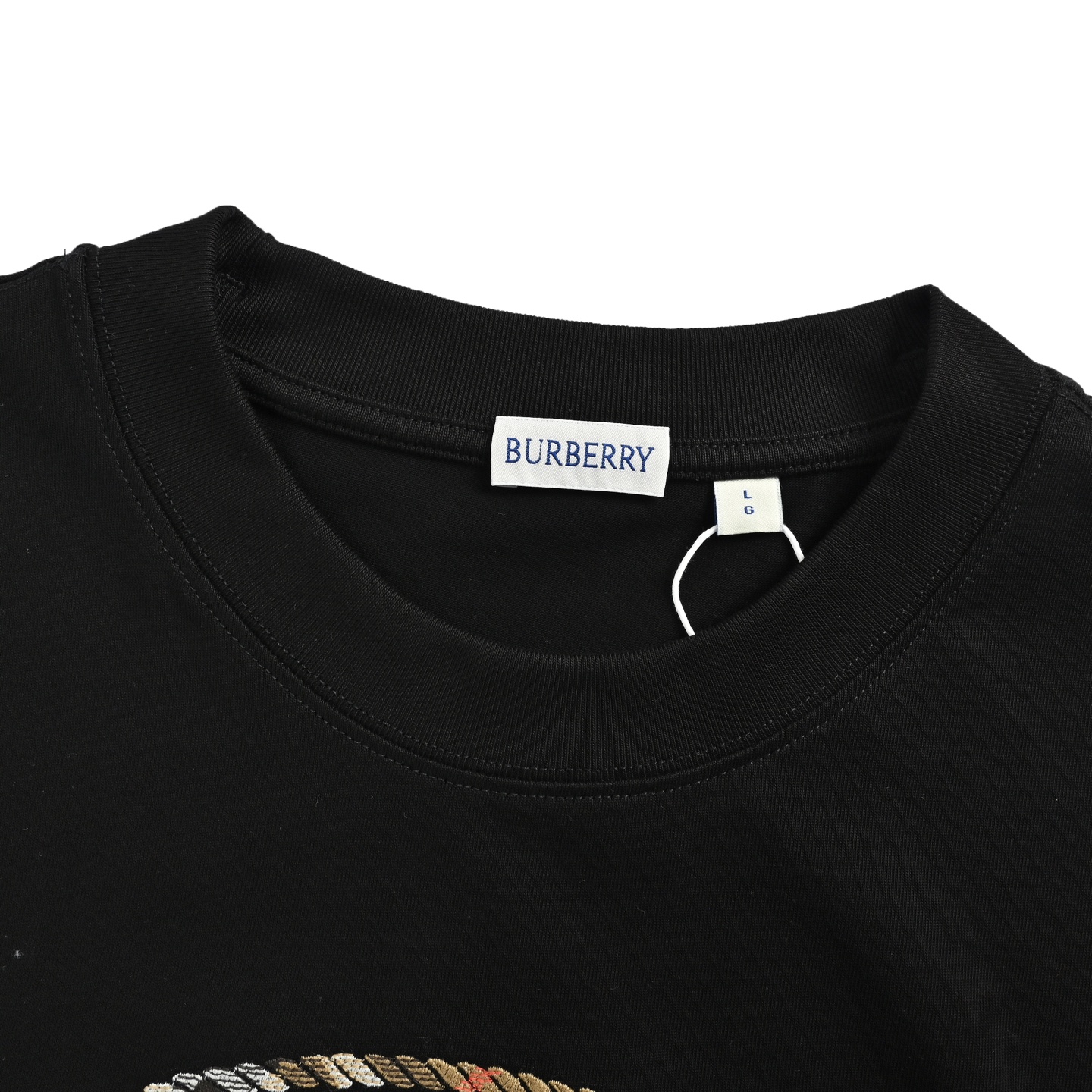 Burberry 巴宝莉 圆战马骑士格纹骑士印章刺绣短袖 原-Chinese UA Cheap High Quatity Brand Clothes Bags handbags Sneakers wholesale wholesaler seller from China Factory suppliers Fashion Clothing Shoes best Quality Beautiful Price Burberry 巴宝莉 圆战马骑士格纹骑士印章刺绣短袖 原