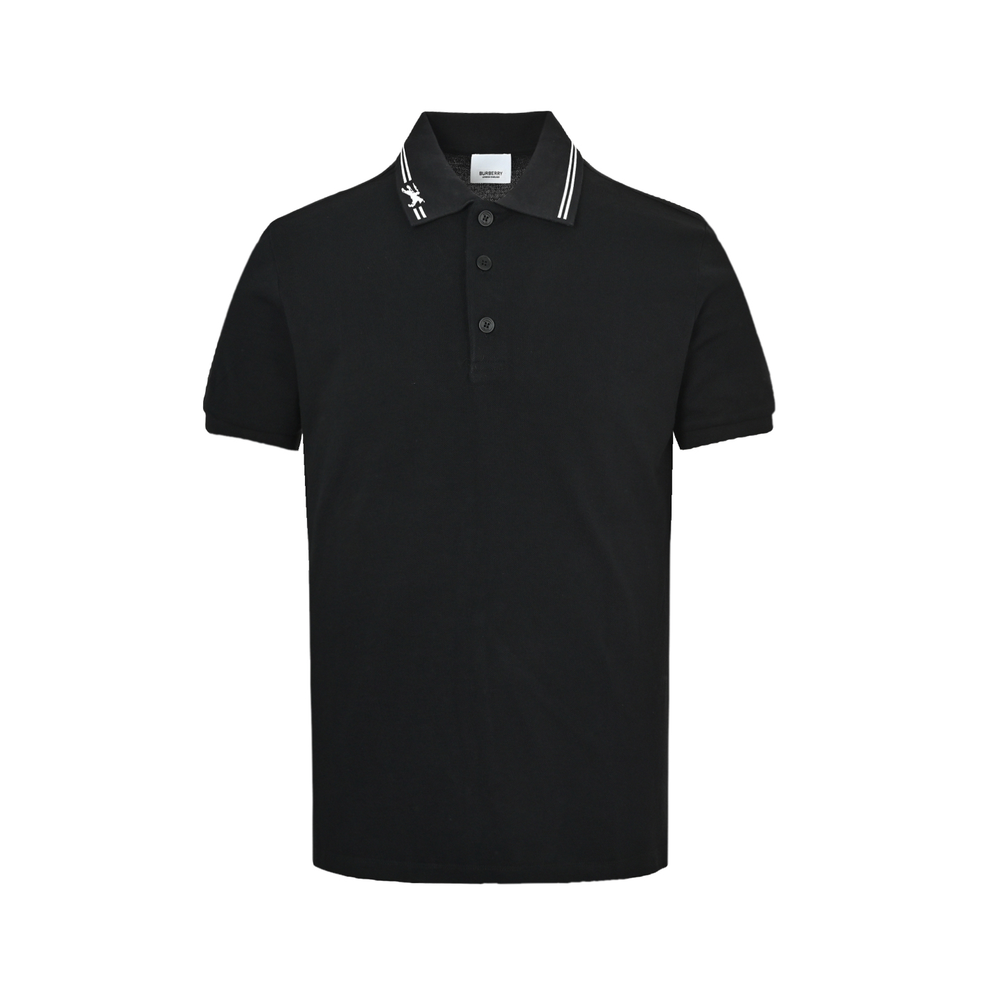 Burberry/巴宝莉 经典领口战马刺绣Polo短袖 Burberry/巴宝莉 经典领口战马刺绣Polo短袖