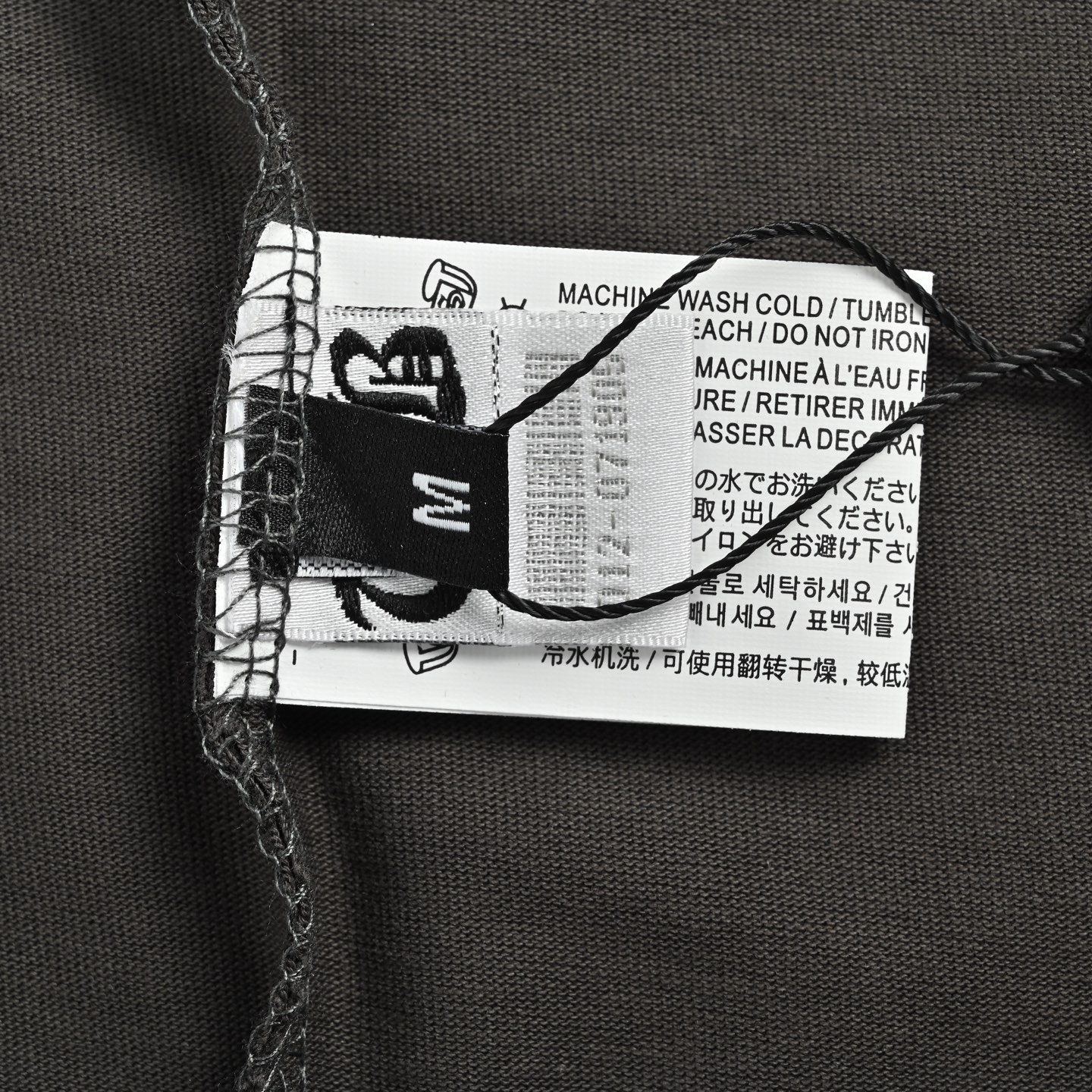 Chrome Hearts/克罗心 26ss 烧花贴布刺绣字母短袖 水洗黑 高级灰 Chrome Hearts/克罗心 26ss 烧花贴布刺绣字母短袖 水洗黑 高级灰