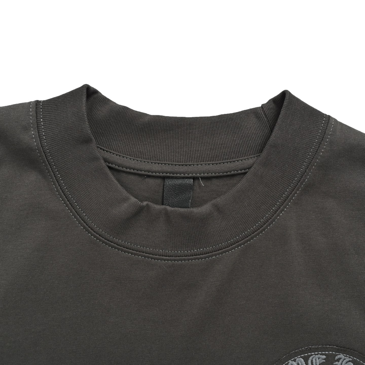Chrome Hearts/克罗心 26ss 烧花贴布刺绣字母短袖 水洗黑 高级灰 Chrome Hearts/克罗心 26ss 烧花贴布刺绣字母短袖 水洗黑 高级灰
