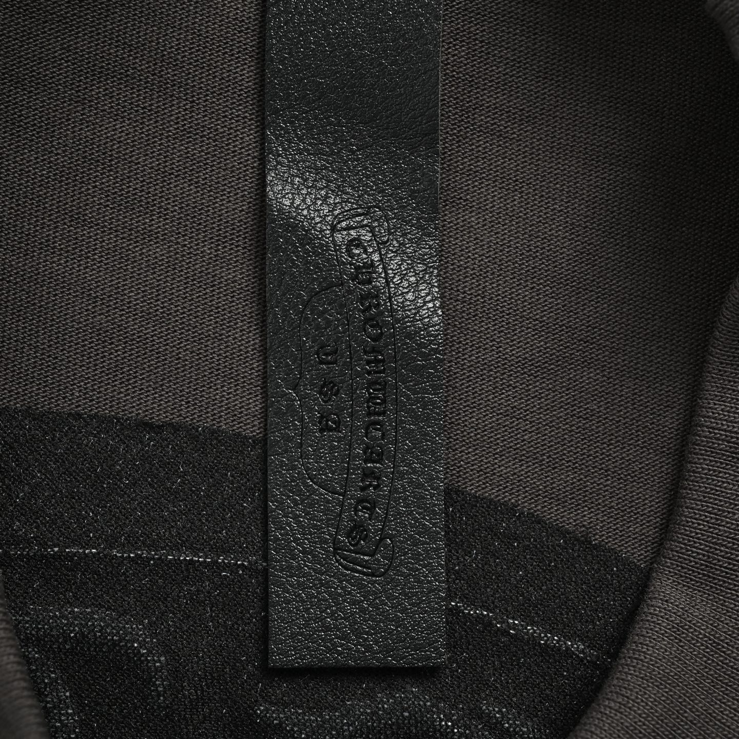 Chrome Hearts/克罗心 26ss 烧花贴布刺绣字母短袖 水洗黑 高级灰 Chrome Hearts/克罗心 26ss 烧花贴布刺绣字母短袖 水洗黑 高级灰