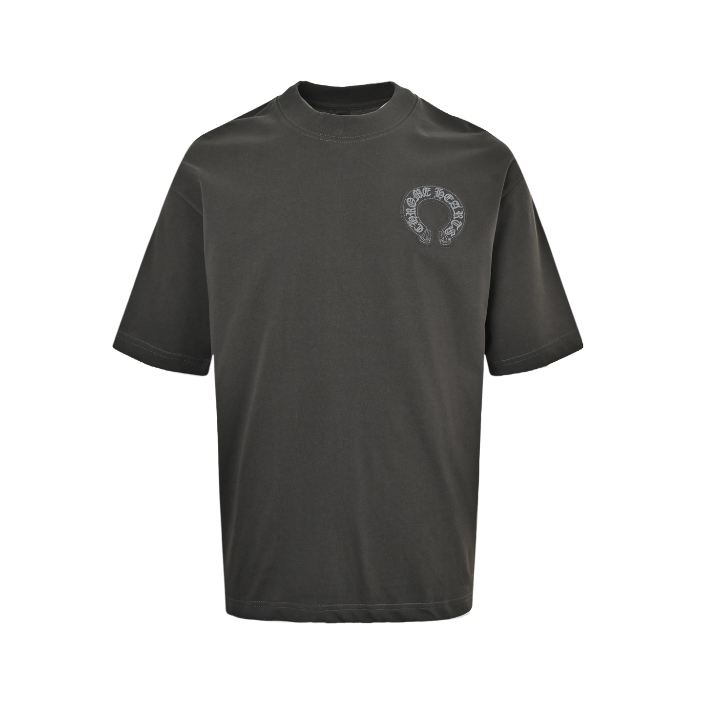 Chrome Hearts/克罗心 26ss 烧花贴布刺绣字母短袖 水洗黑 高级灰 Chrome Hearts/克罗心 26ss 烧花贴布刺绣字母短袖 水洗黑 高级灰