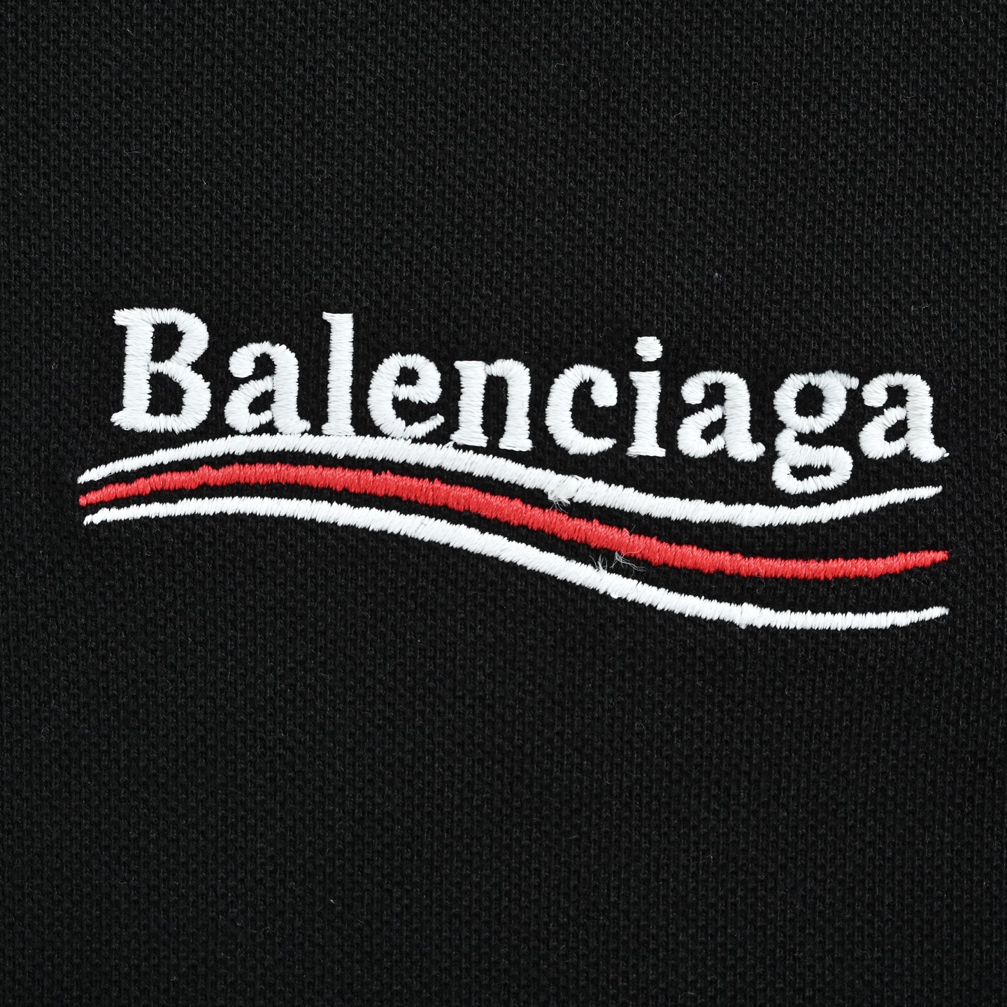 Balenciaga/巴黎世家 25ss 可乐刺绣Polo短袖