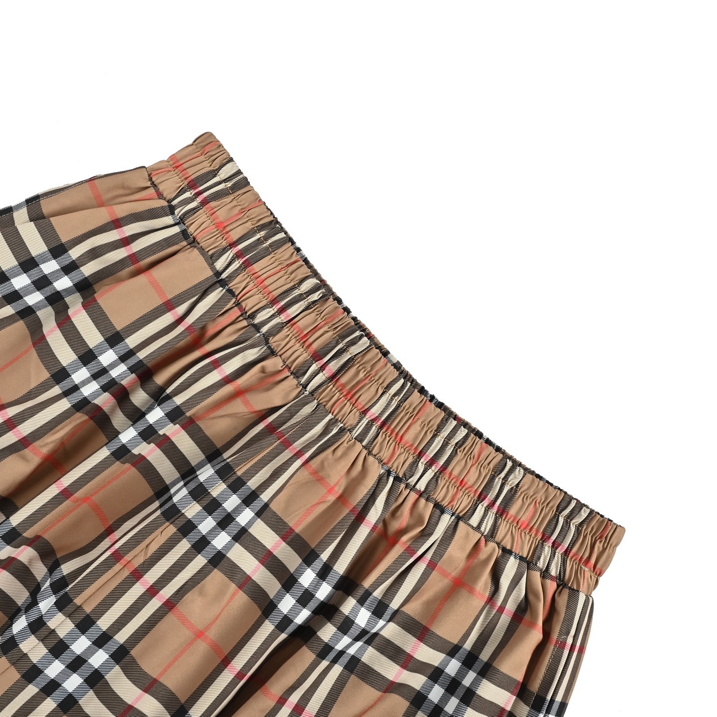 Burberry/巴宝莉 格纹沙滩休闲五分短裤