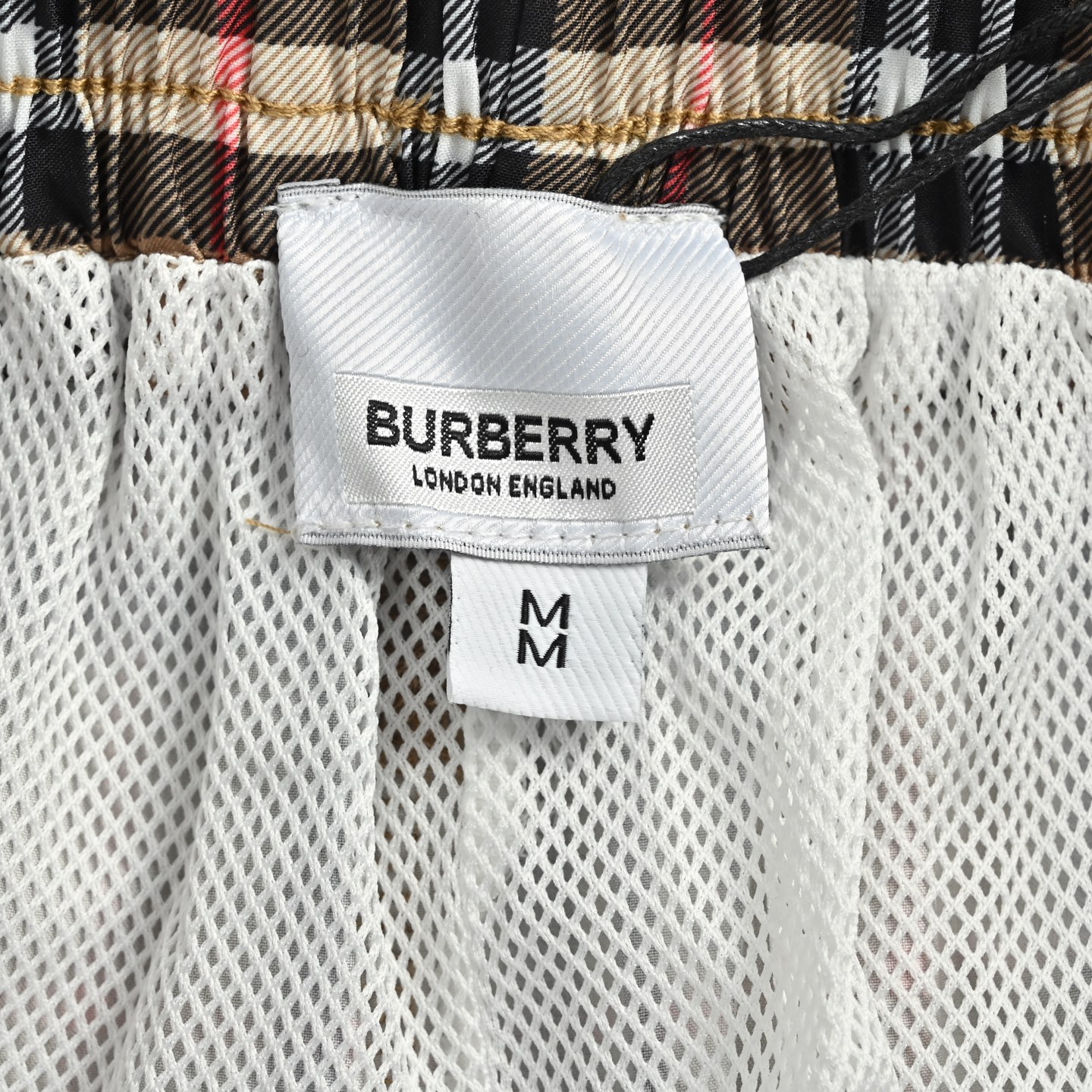 Burberry/巴宝莉 格纹沙滩休闲五分短裤