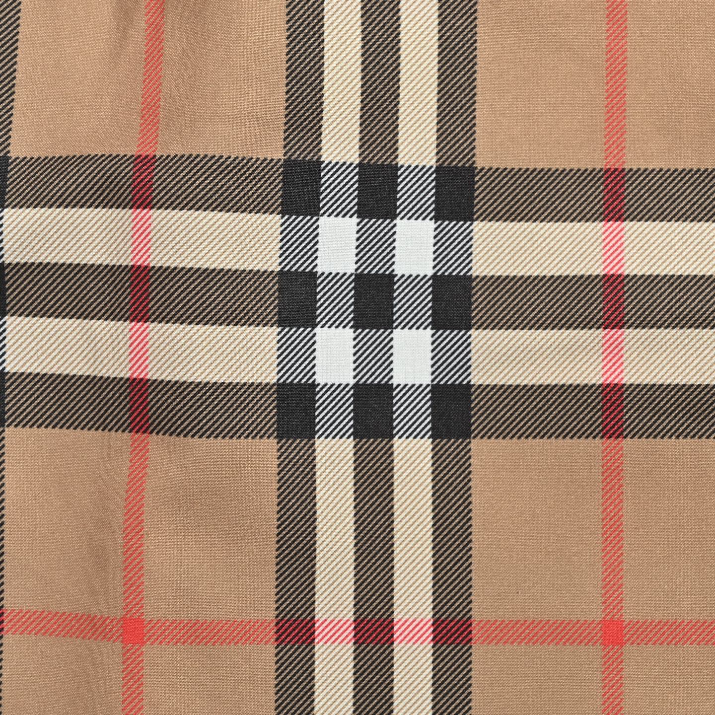 Burberry/巴宝莉 格纹沙滩休闲五分短裤