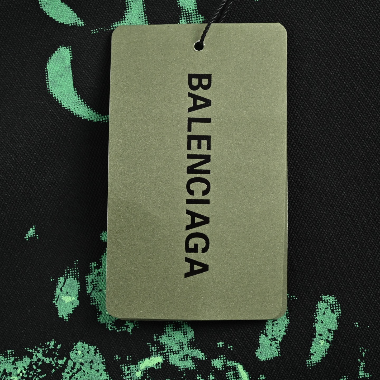 Balenciaga/巴黎世家 喷绘涂鸦印花短袖 黑色 白色 Balenciaga/巴黎世家 喷绘涂鸦印花短袖 黑色 白色