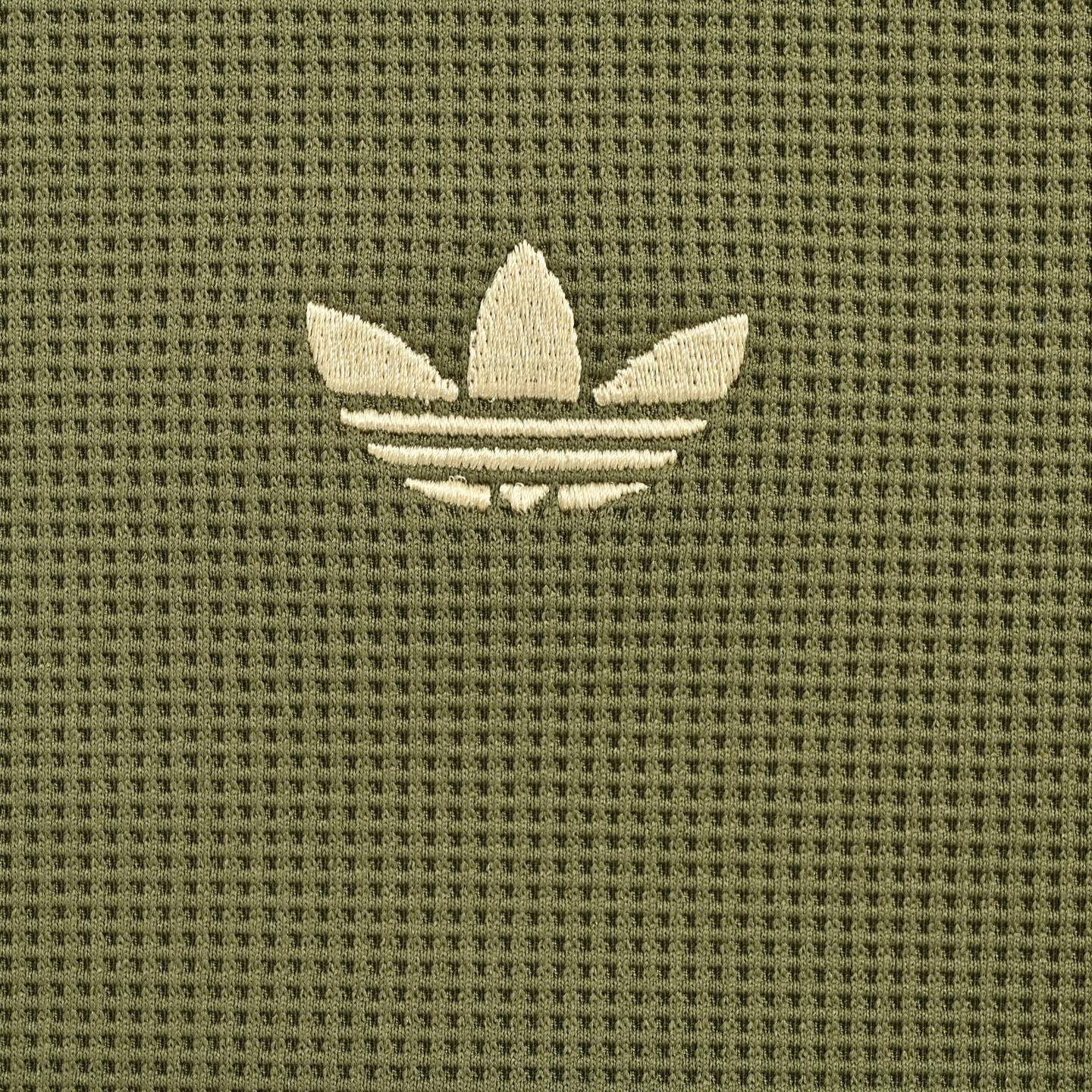 Adidas/阿迪达斯 三叶草刺绣复古立领夹克外套