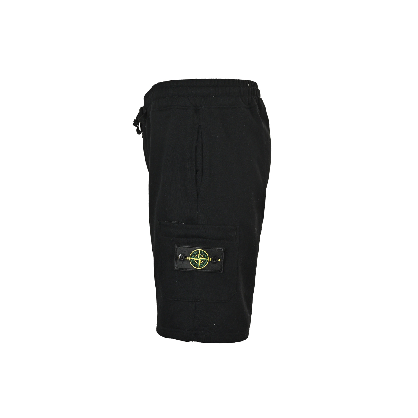 Stone Island/石头岛 口袋标logo短裤 黑色 绿色 花灰 白色