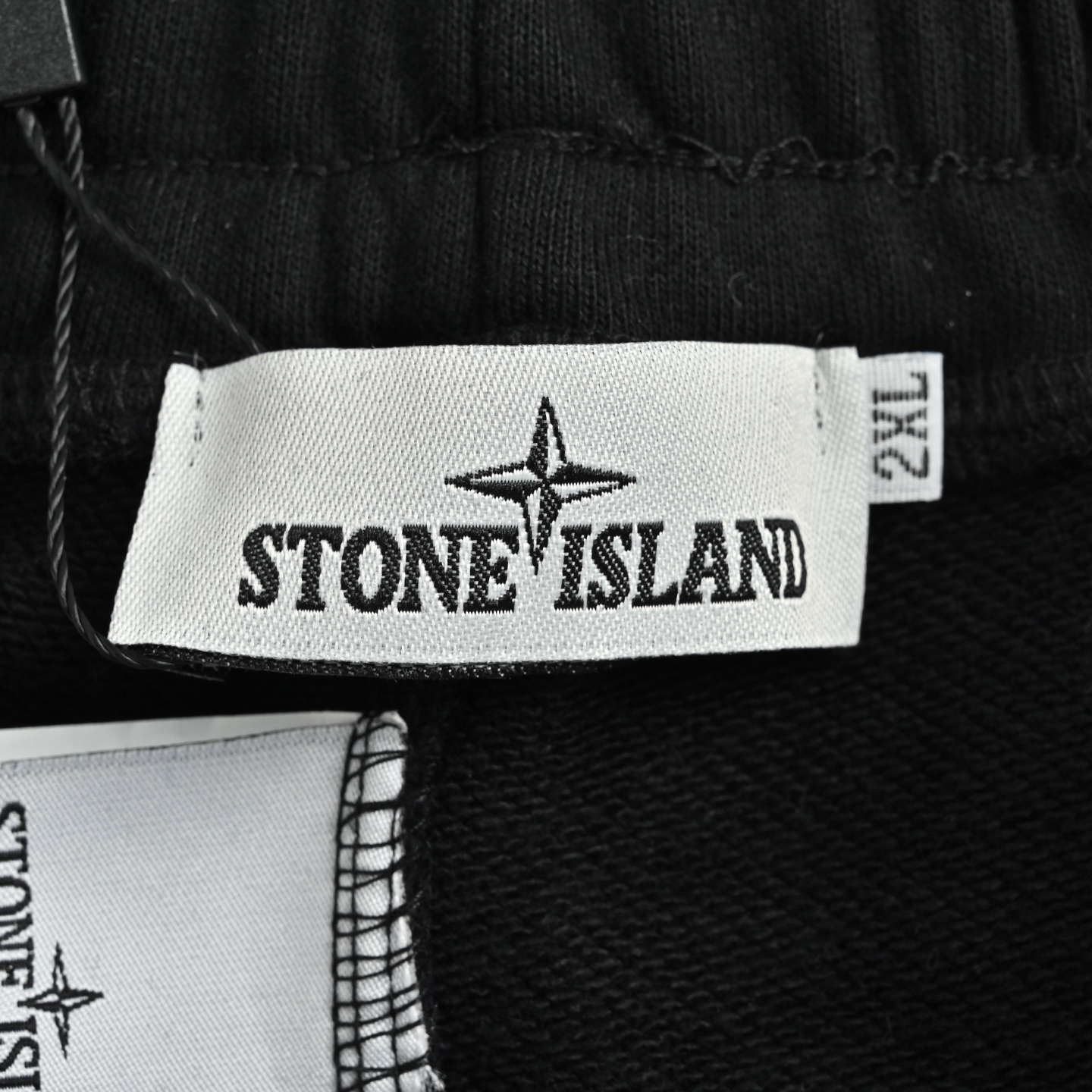 Stone Island/石头岛 口袋标logo短裤 黑色 绿色 花灰 白色
