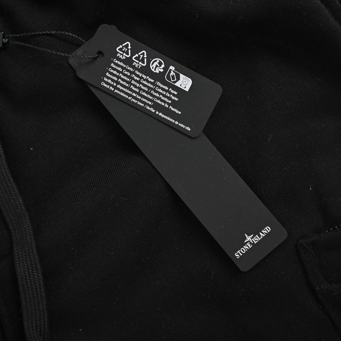 Stone Island/石头岛 口袋标logo短裤 黑色 绿色 花灰 白色