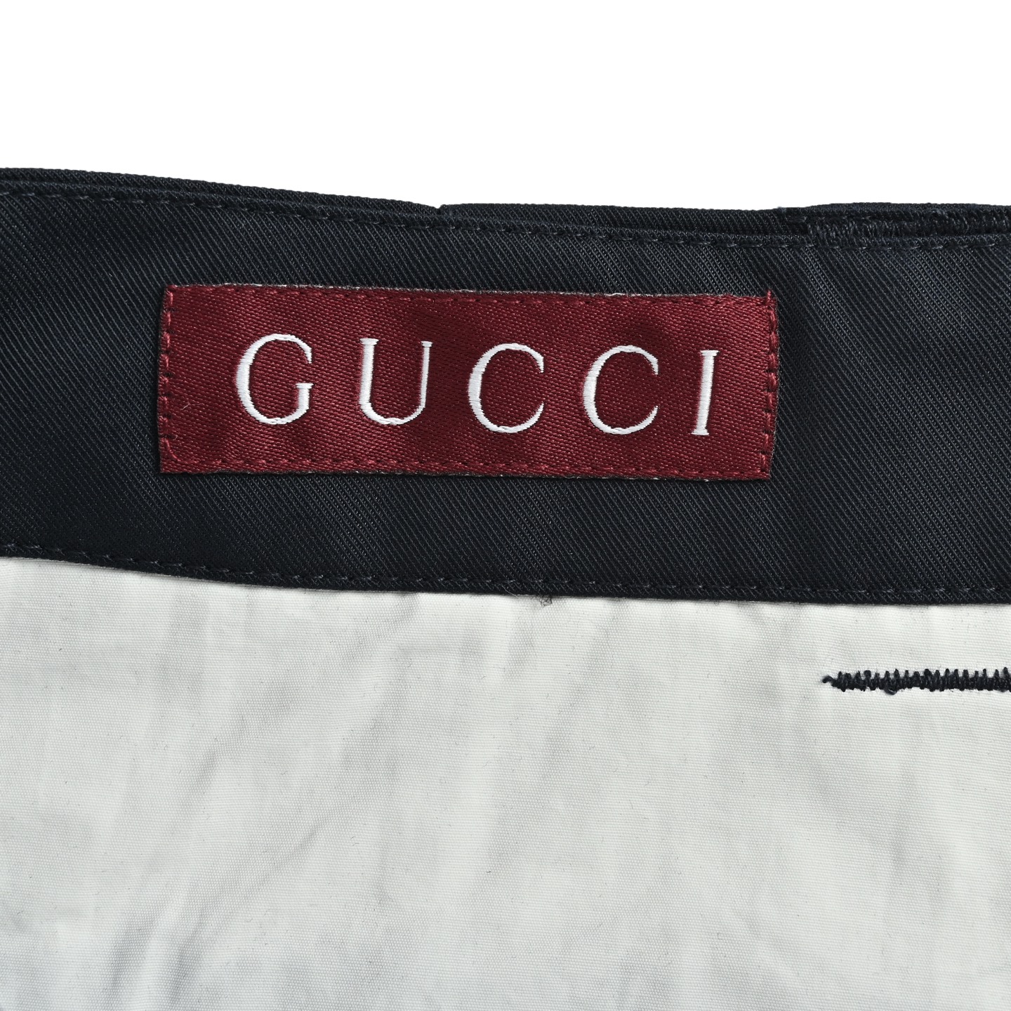 Gucci/古驰 字母印花斜纹长裤