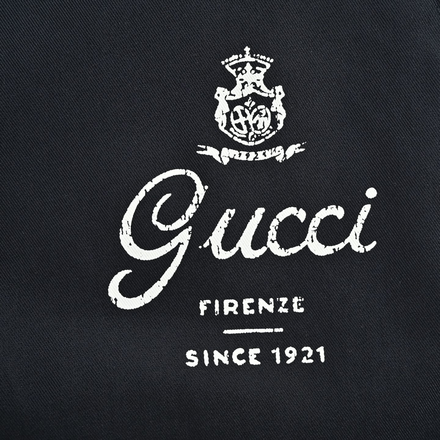 Gucci/古驰 字母印花斜纹长裤