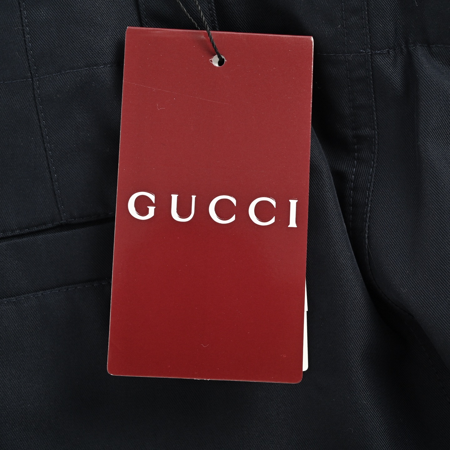 Gucci/古驰 字母印花斜纹长裤
