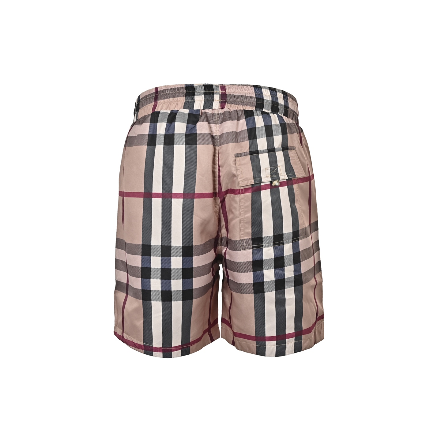 Burberry/巴宝莉 22ss 格纹弹力抽绳短裤-Chinese UA Cheap High Quatity Brand Clothes Bags handbags Sneakers wholesale wholesaler seller from China Factory suppliers Fashion Clothing Shoes best Quality Beautiful Price Burberry/巴宝莉 22ss 格纹弹力抽绳短裤