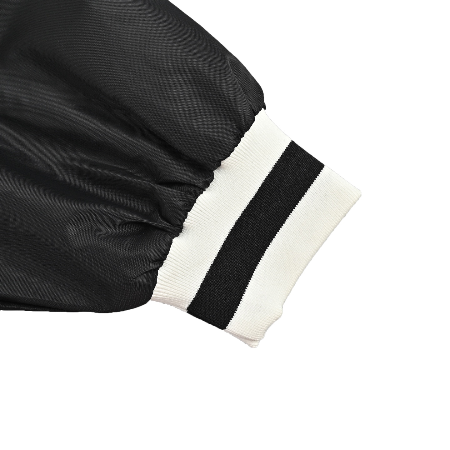 Balenciaga/巴黎世家 26ss NBA联名刺绣棒球夹克外套 黑色/白色-莆田鞋,莆田鞋货源,高仿鞋,高仿鞋货源,安福档口,莆田高仿鞋,莆田鞋批发,高仿鞋批发,莆田高仿运动鞋,高仿运动鞋,莆田运动鞋 Balenciaga/巴黎世家 26ss NBA联名刺绣棒球夹克外套 黑色/白色