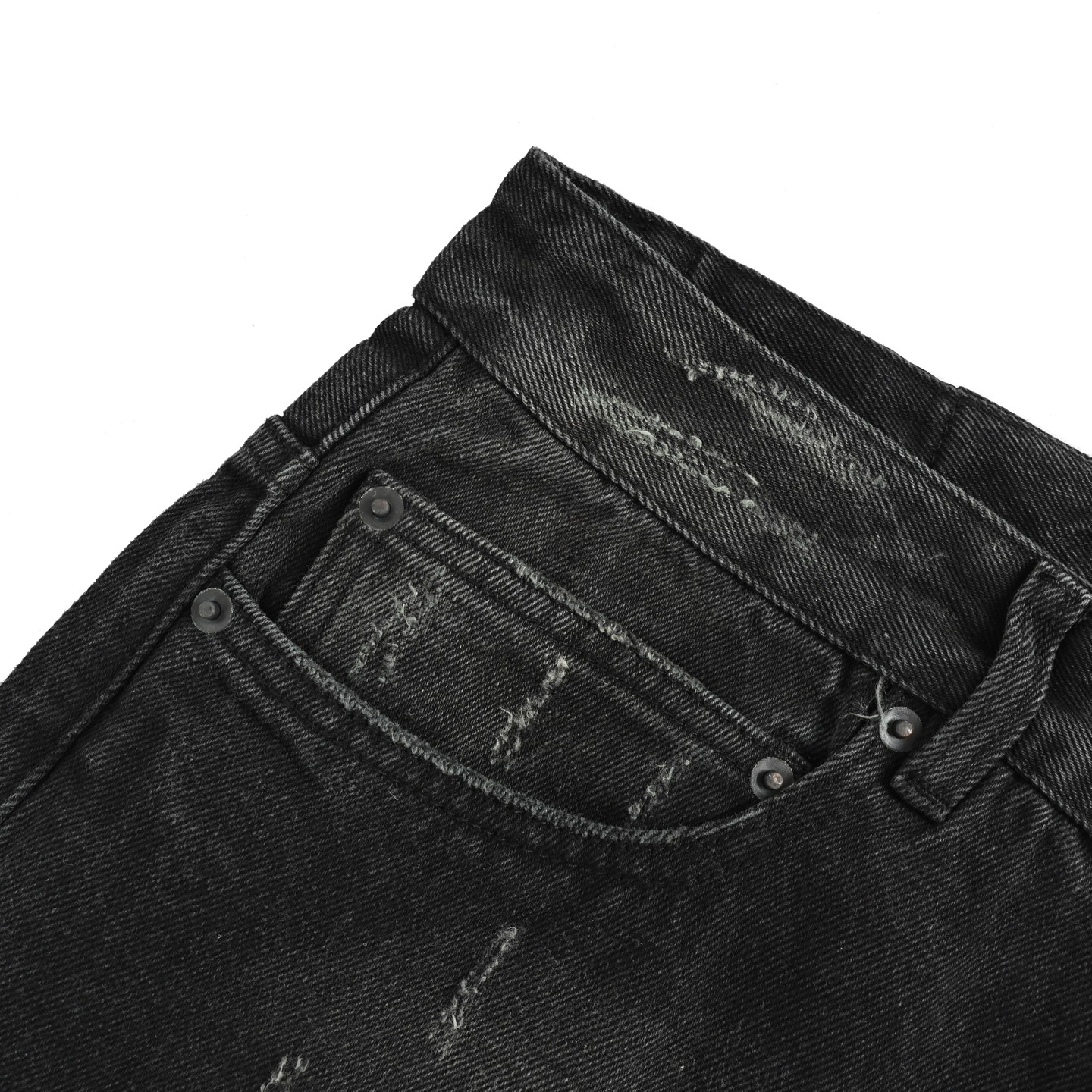 Balenciaga/巴黎世家 25FW 破坏牛仔裤 Baggy版型