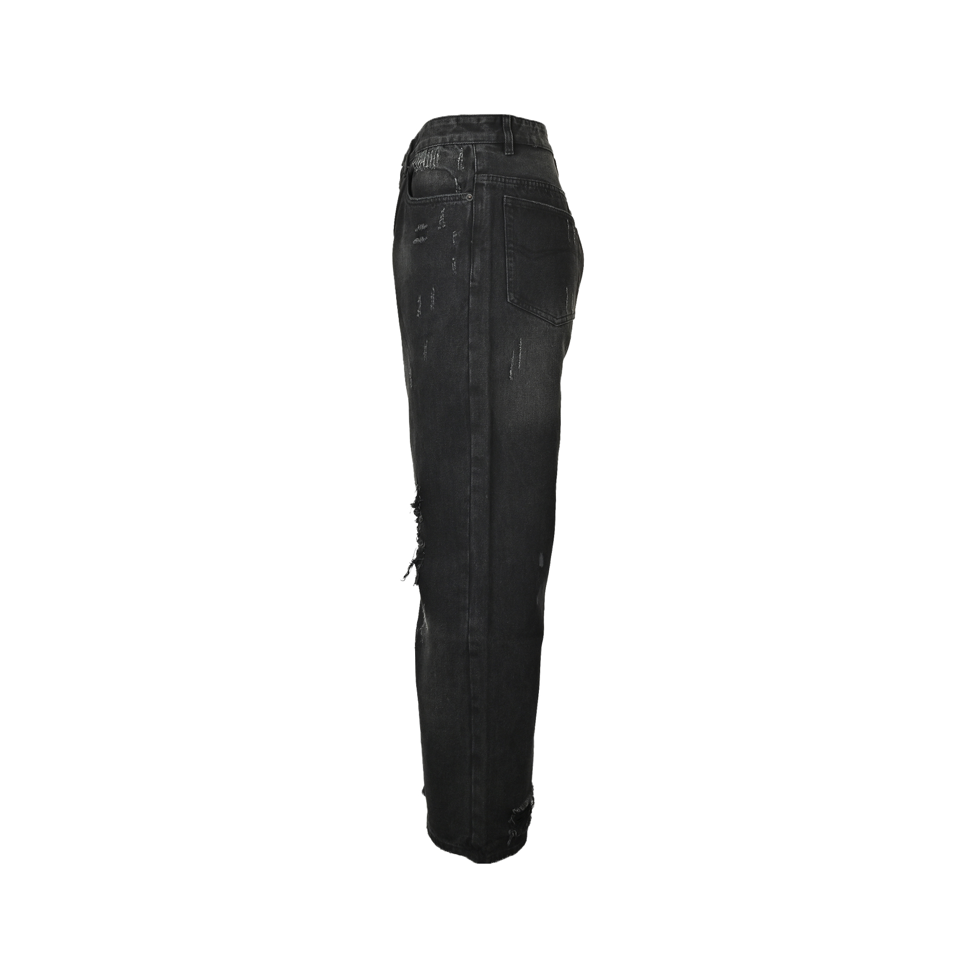 Balenciaga/巴黎世家 25FW 破坏牛仔裤 Baggy版型