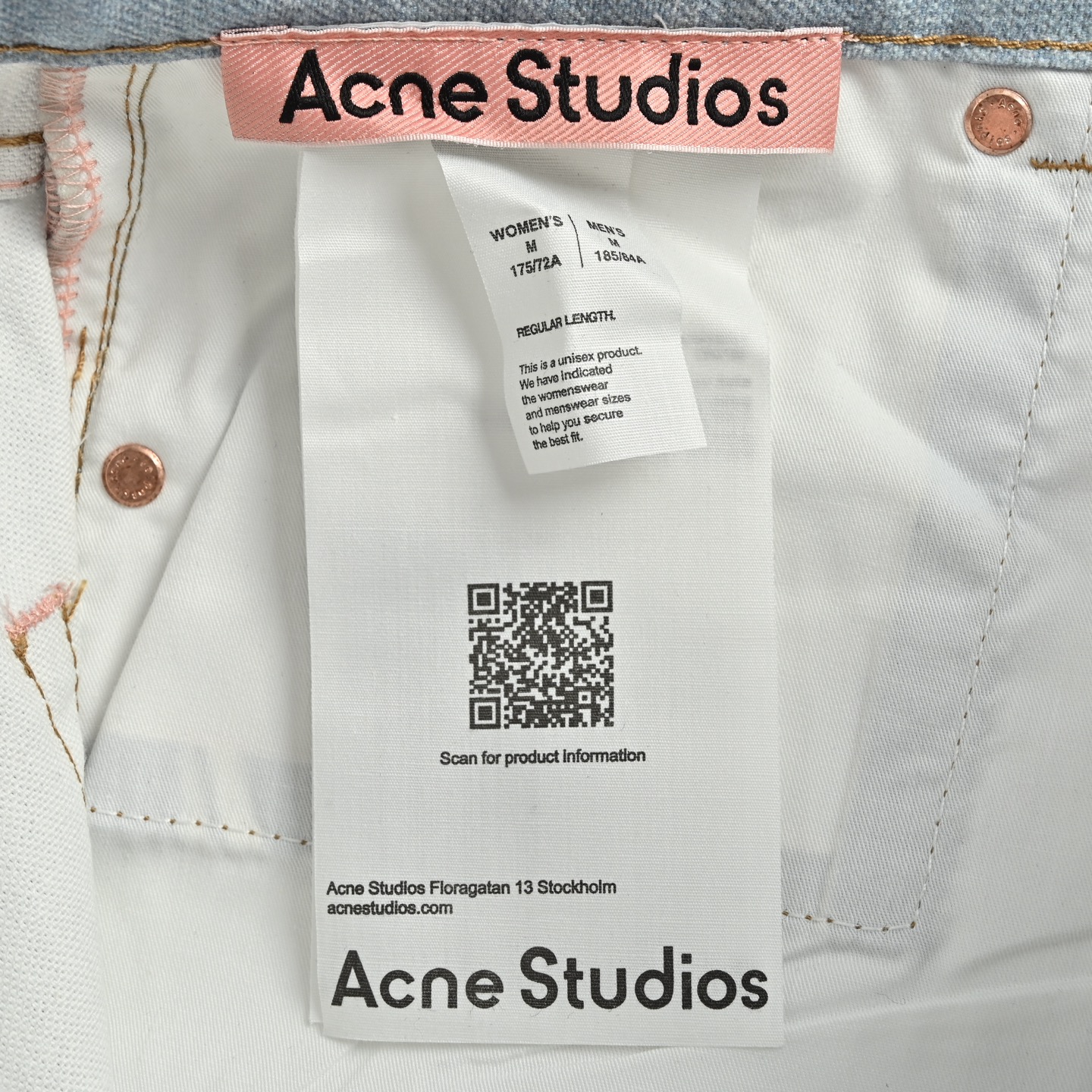 Acne Studios 错视印花染色做旧牛仔裤-Top High Quatity Cheap Sneakers Fashion Clothing Clothes Bags handbags Shoes of all Brand wholesale With The best Quality And Beautiful Price from China Factory Chinese suppliers wholesaler seller Acne Studios 错视印花染色做旧牛仔裤