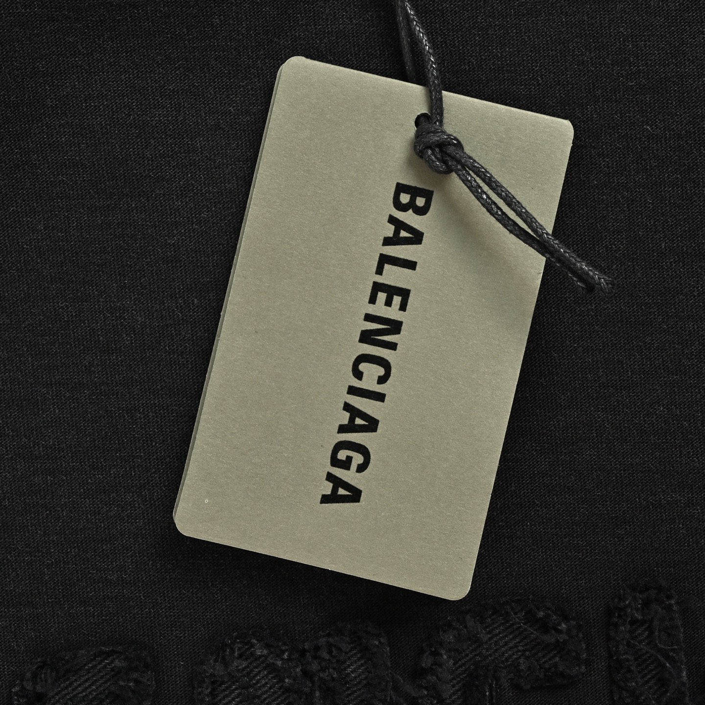 Balenciaga/巴黎世家 25ss 贴布刺绣标语水洗短袖-Top High Quatity Cheap Sneakers Fashion Clothing Clothes Bags handbags Shoes of all Brand wholesale With The best Quality And Beautiful Price from China Factory Chinese suppliers wholesaler seller Balenciaga/巴黎世家 25ss 贴布刺绣标语水洗短袖