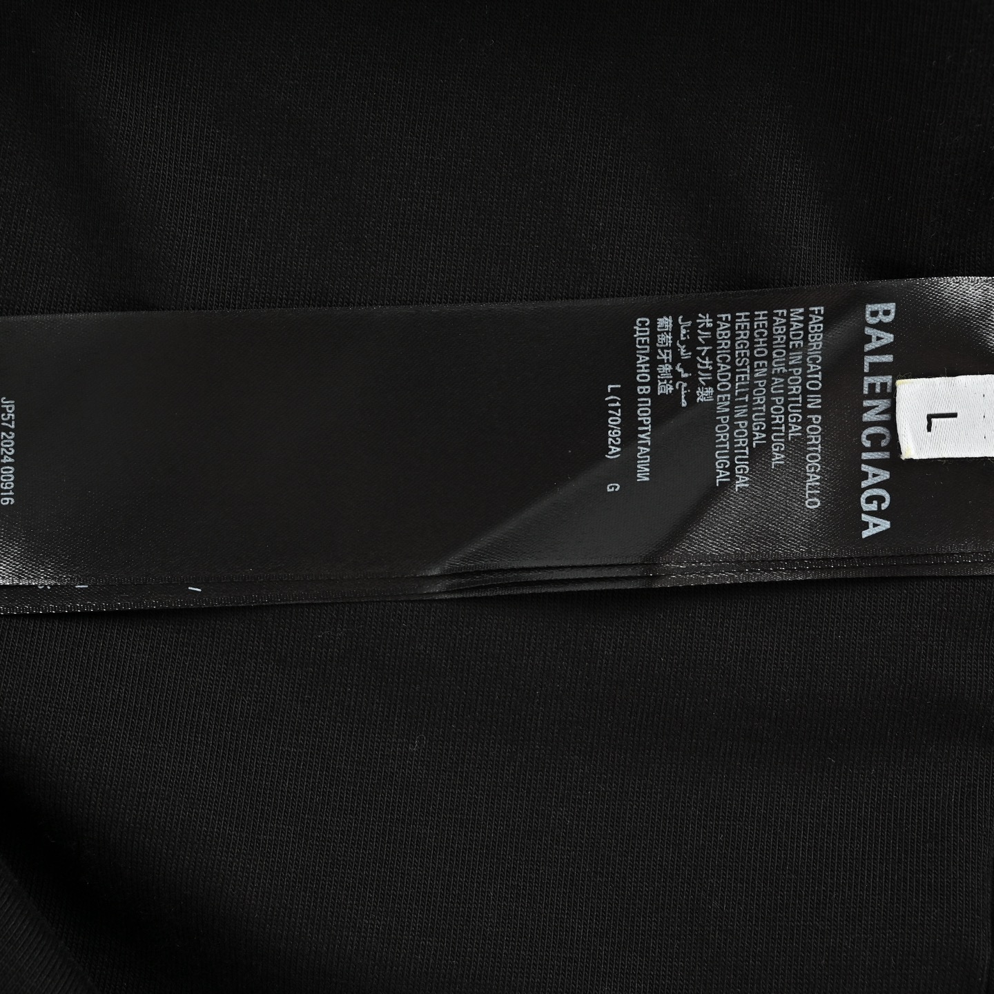 Balenciaga/巴黎世家 25ss 贴布刺绣标语水洗短袖-Top High Quatity Cheap Sneakers Fashion Clothing Clothes Bags handbags Shoes of all Brand wholesale With The best Quality And Beautiful Price from China Factory Chinese suppliers wholesaler seller Balenciaga/巴黎世家 25ss 贴布刺绣标语水洗短袖