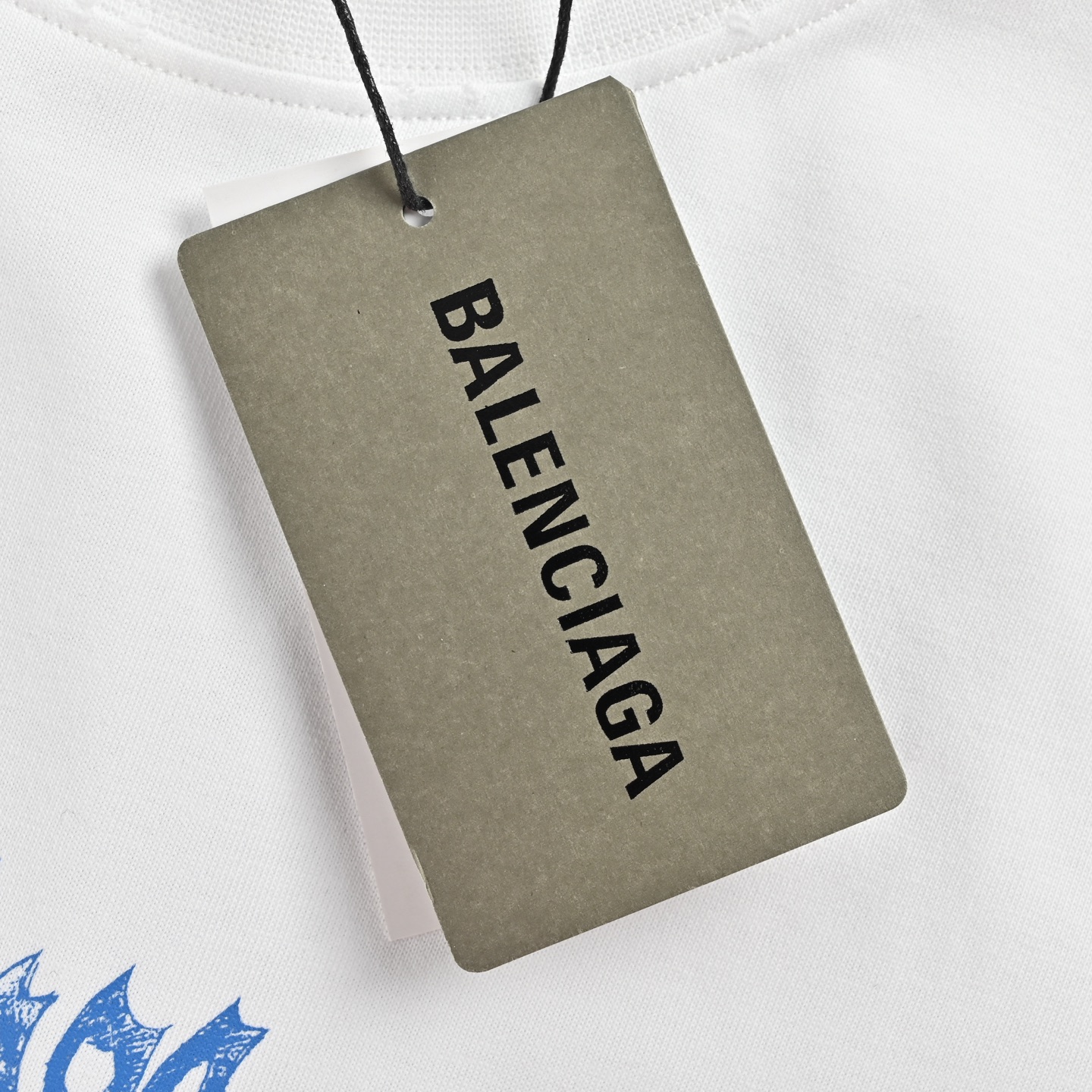 Balenciaga/巴黎世家 手绘素描哥特字母印花短袖 黑色 白色-Top High Quatity Cheap Sneakers Fashion Clothing Clothes Bags handbags Shoes of all Brand wholesale With The best Quality And Beautiful Price from China Factory Chinese suppliers wholesaler seller Balenciaga/巴黎世家 手绘素描哥特字母印花短袖 黑色 白色