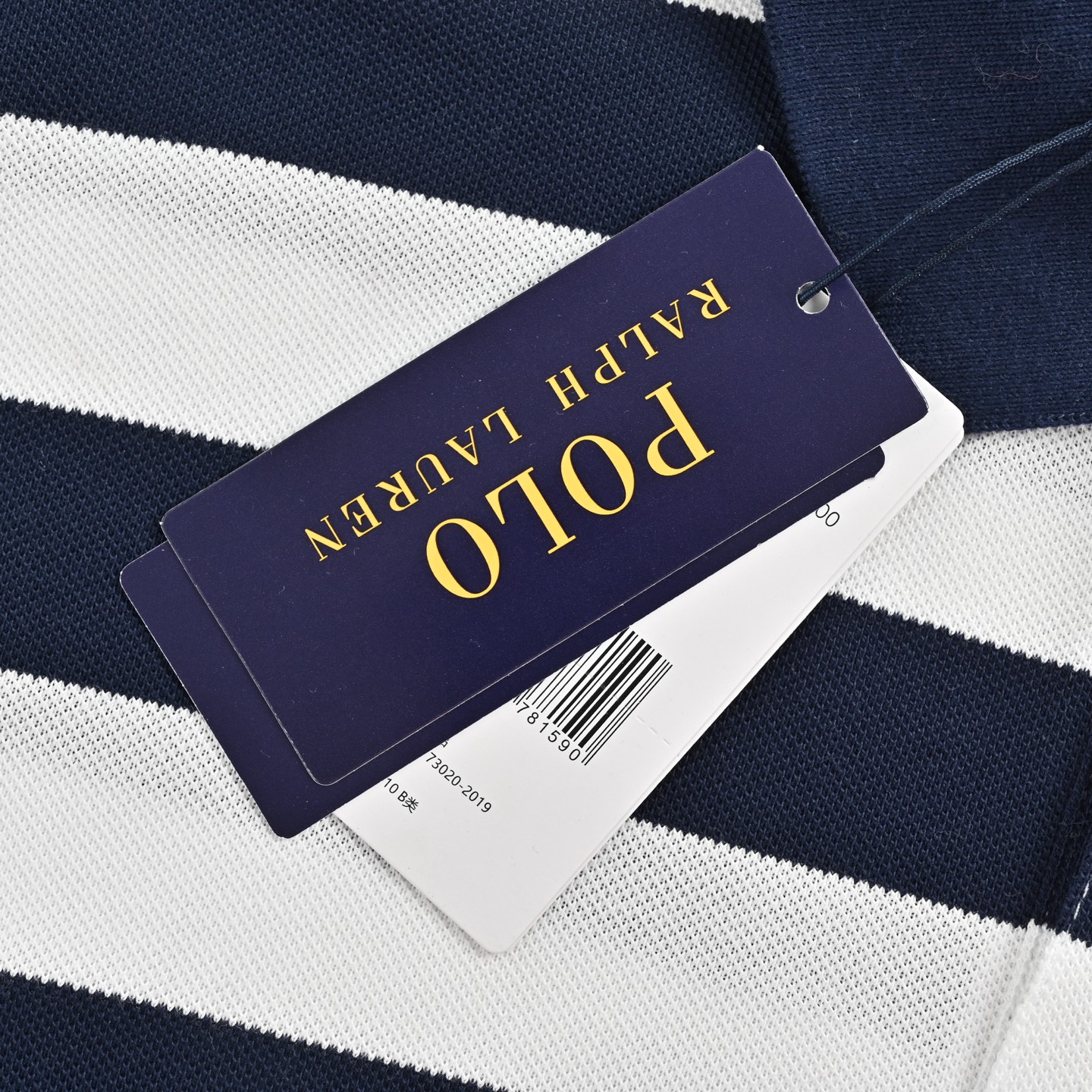 Ralph Lauren/拉夫劳伦 小马标刺绣条纹Polo短袖 纯棉珠地棉面料经典款POLO衫