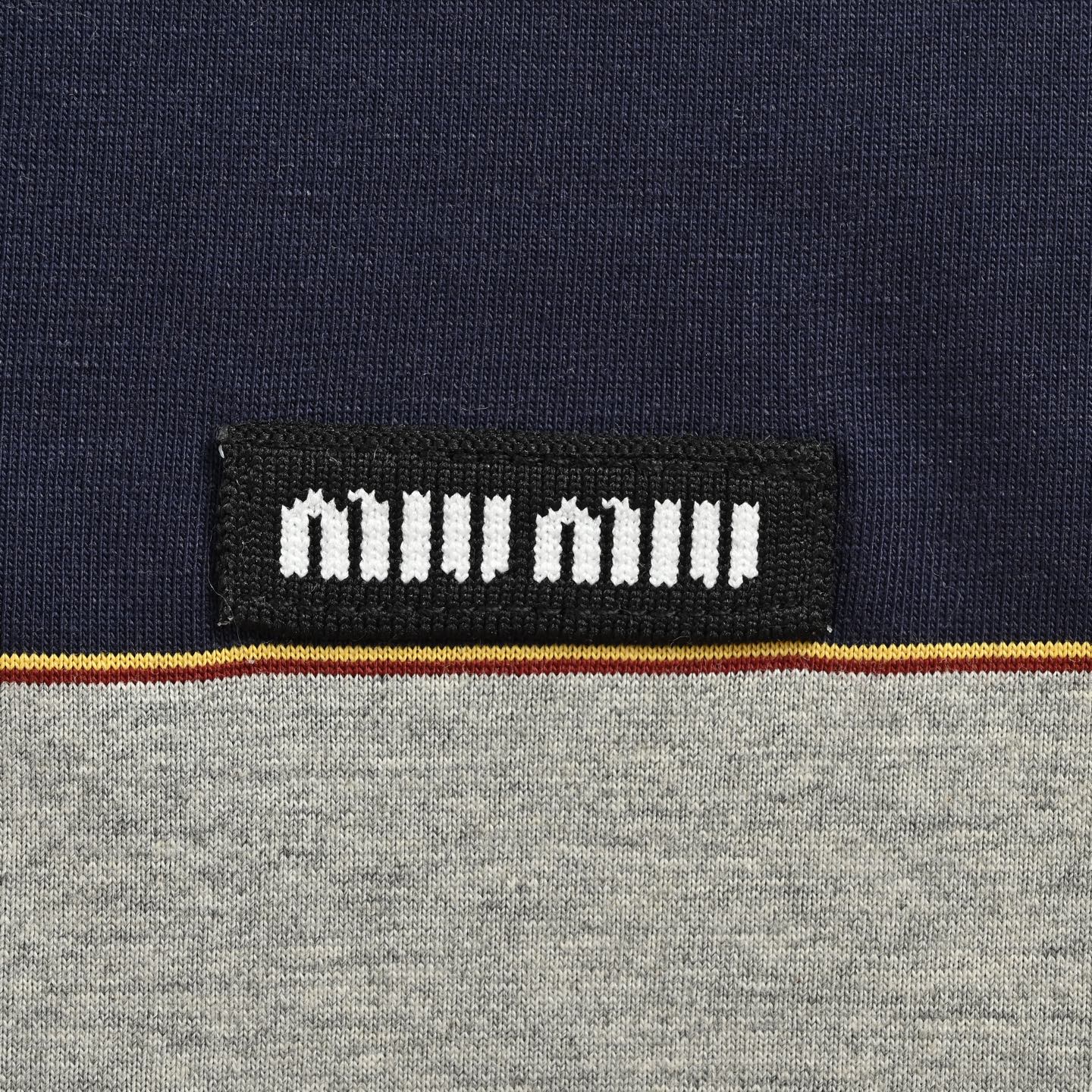 Miu Miu/缪缪 灰蓝条纹Polo短袖-Top High Quatity Cheap Sneakers Fashion Clothing Clothes Bags handbags Shoes of all Brand wholesale With The best Quality And Beautiful Price from China Factory Chinese suppliers wholesaler seller Miu Miu/缪缪 灰蓝条纹Polo短袖