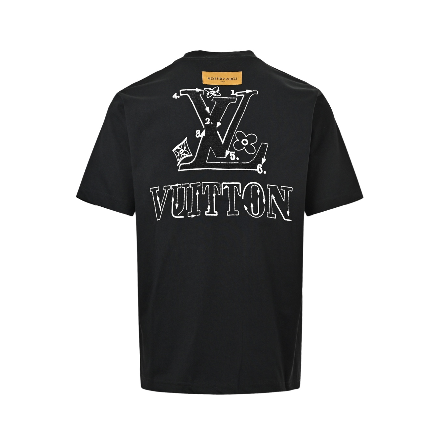 Louis Vuitton/路易威登 26ss 炫彩珠片logo刺绣短袖 Louis Vuitton/路易威登 26ss 炫彩珠片logo刺绣短袖
