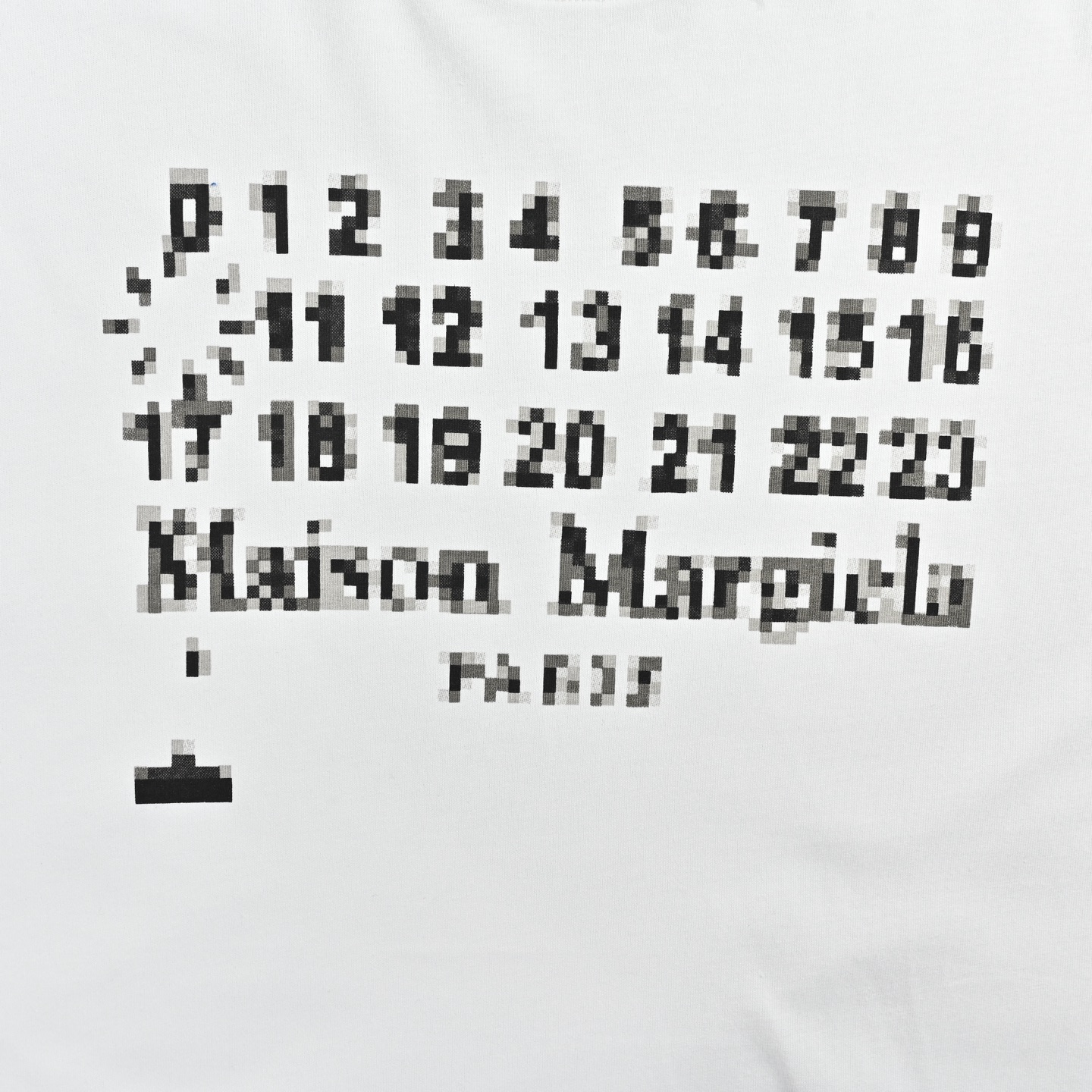 Maison Margiela/马吉拉 马赛克印花短袖