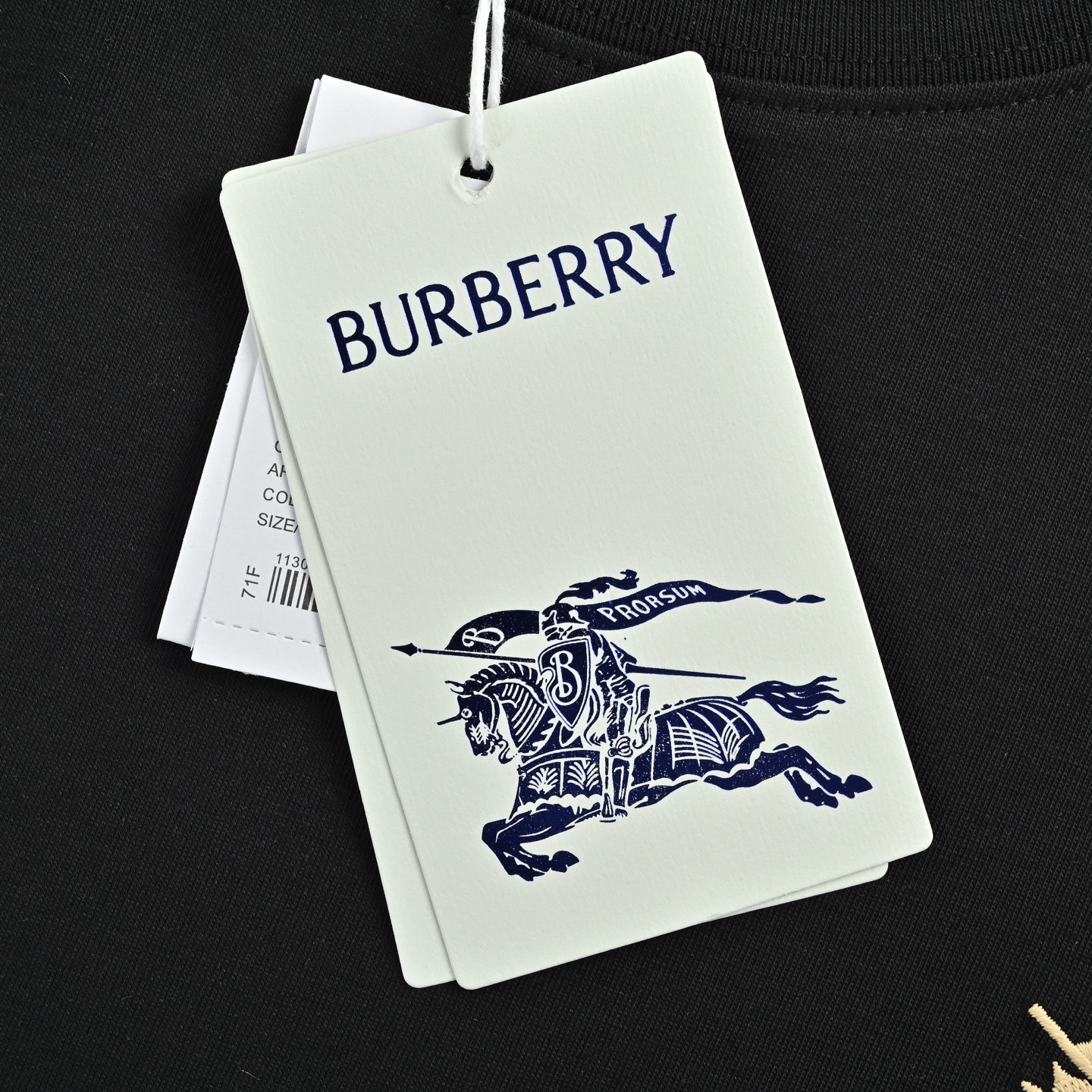 Burberry/巴宝莉 后背圆圈战马印花短袖