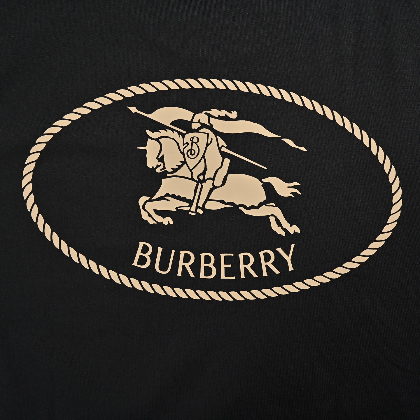 Burberry/巴宝莉 后背圆圈战马印花短袖