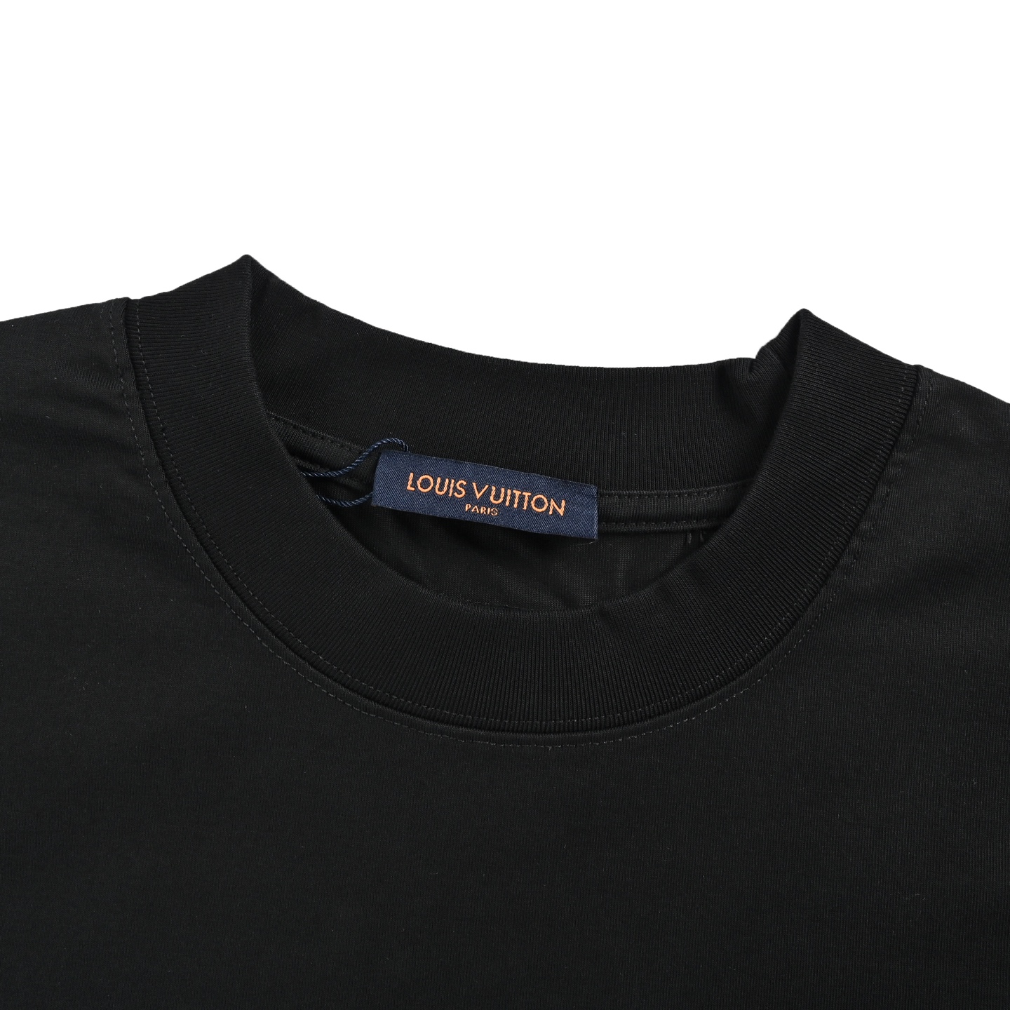 Louis Vuitton/路易威登 残影四叶草刺绣圆领短袖 黑色 白色-Top High Quatity Cheap Sneakers Fashion Clothing Clothes Bags handbags Shoes of all Brand wholesale With The best Quality And Beautiful Price from China Factory Chinese suppliers wholesaler seller Louis Vuitton/路易威登 残影四叶草刺绣圆领短袖 黑色 白色